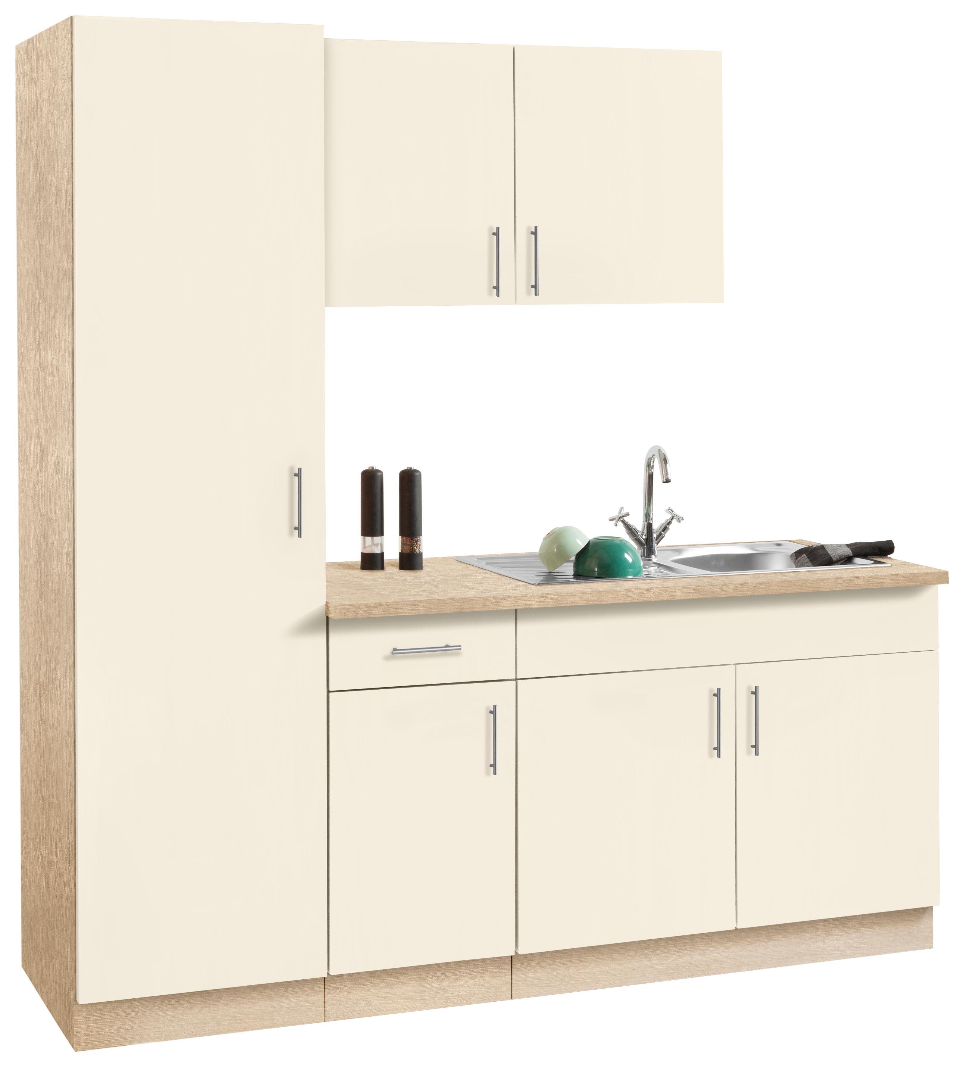 wiho Küchen Küche Kiel, ohne E-Geräte, Breite 190 cm, Tiefe 60 cm günstig online kaufen