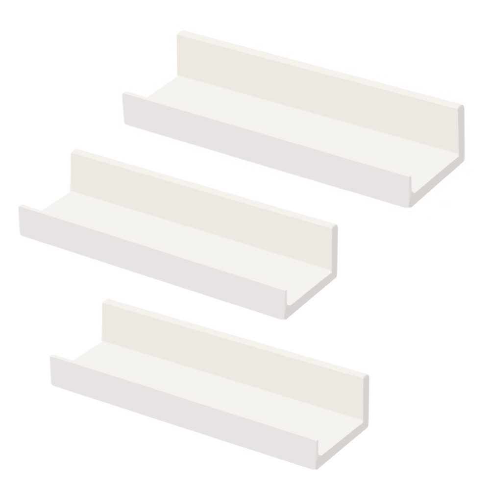 YMQHBS Küchenregal 3er-Set Wandregale für Küche Badezimmer, Set 3-tlg., Ohn günstig online kaufen