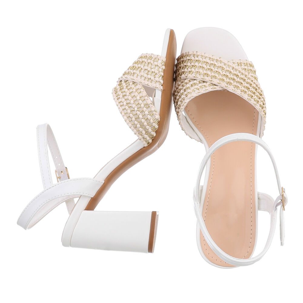 Ital-Design Bequeme Sandalen mit Blockabsatz - Ideal für jeden Anlass Sanda günstig online kaufen