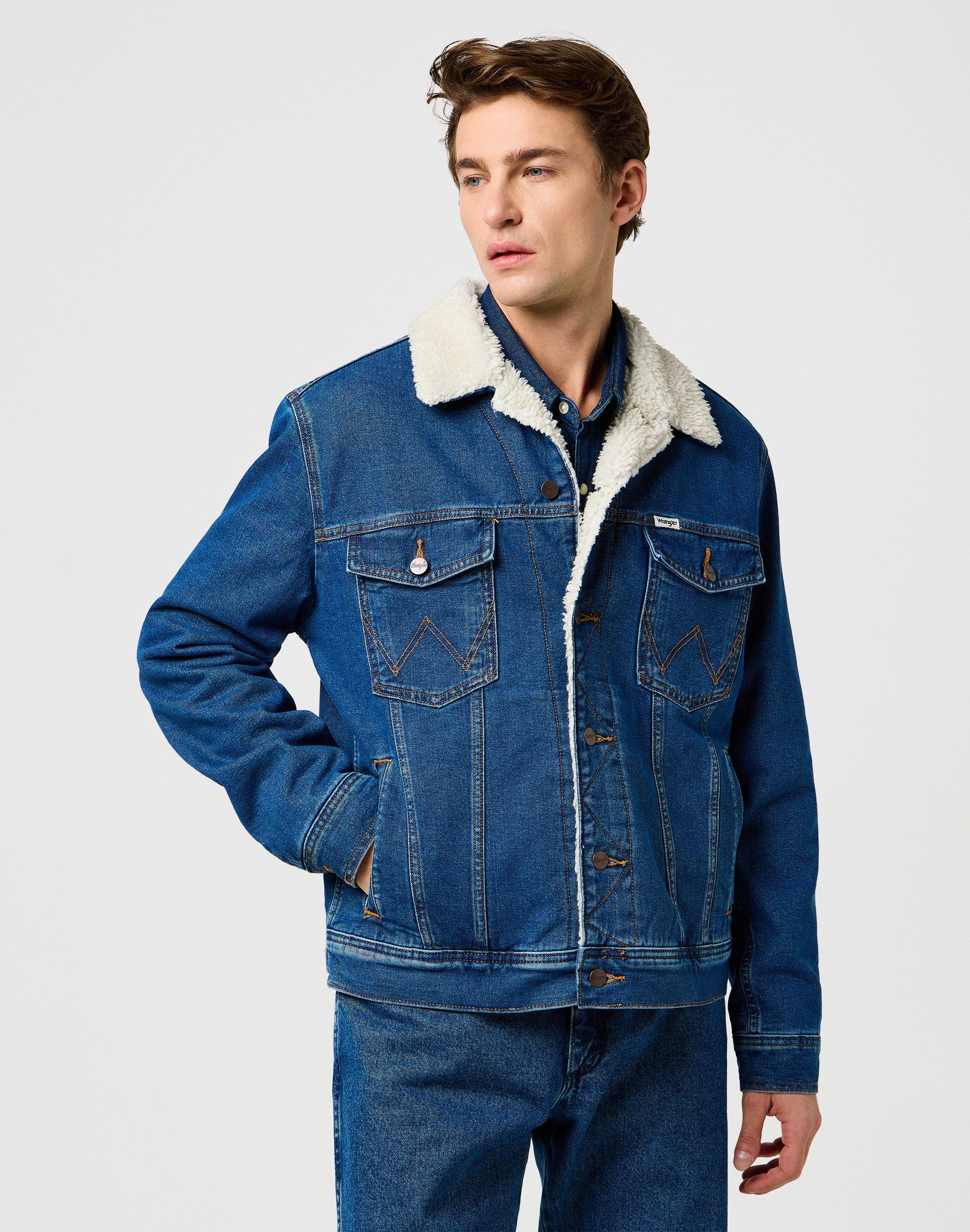 Wrangler Jeansjacke WESTERN DENIM JACKET günstig online kaufen