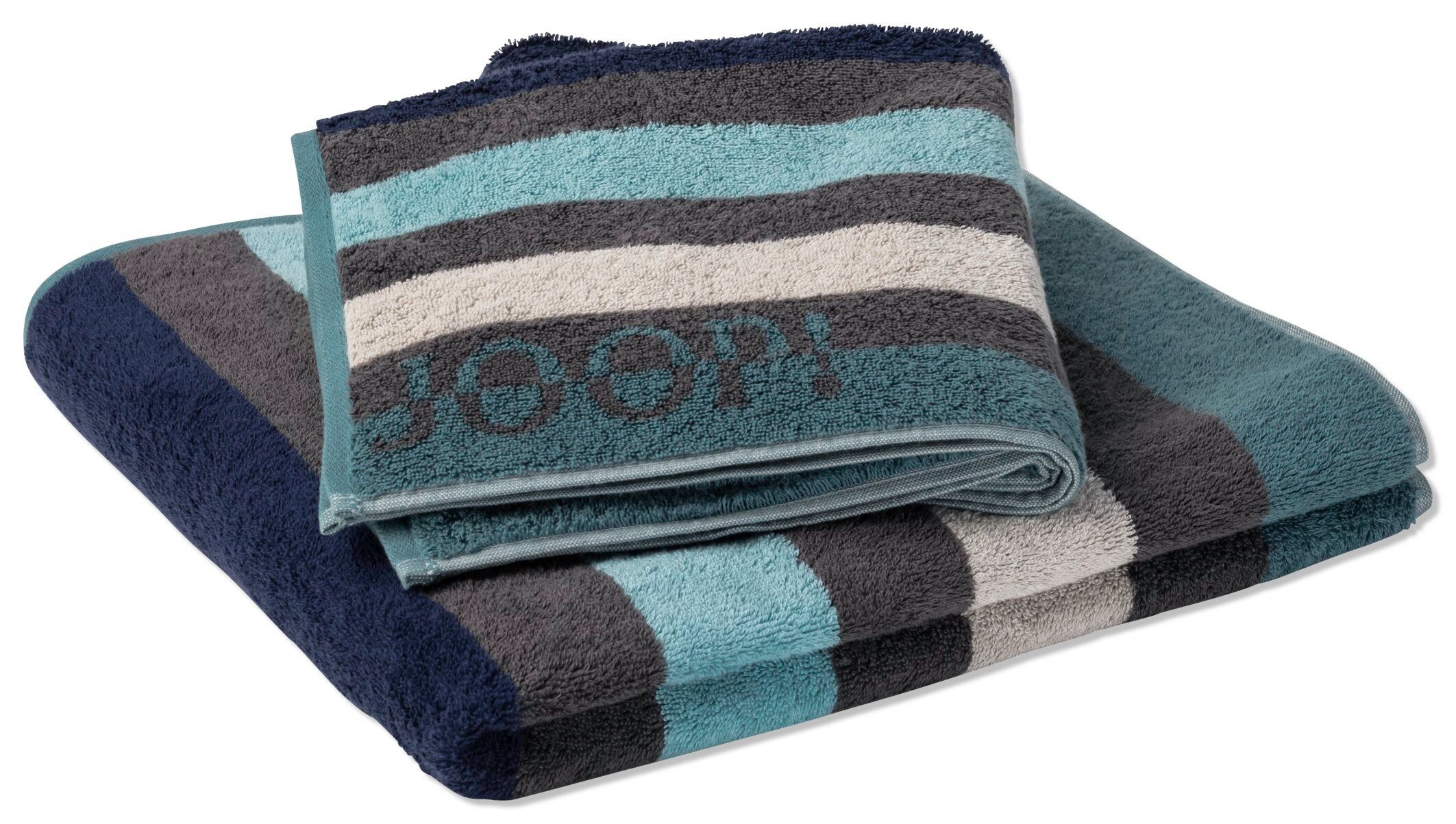 Aqua Joop! Handtücher (2-St) Handtuch-Set, - TONE Textil JOOP! STRIPES LIVING