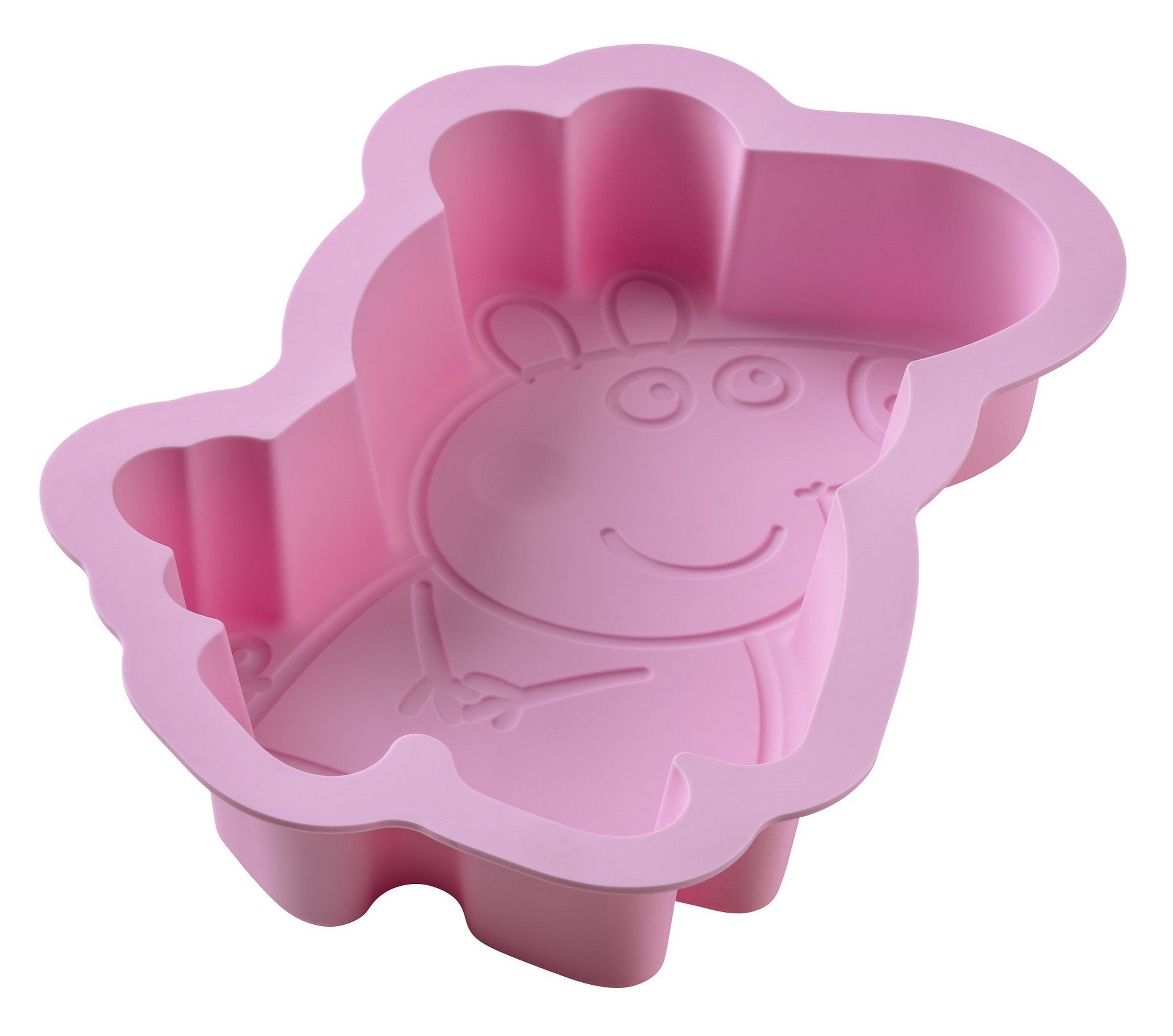 Dr. Oetker Küchenhelfer Backform Dr. Oetker - Silikon Backform Motivbackform Peppa Pig 27x19x5cm Pink
