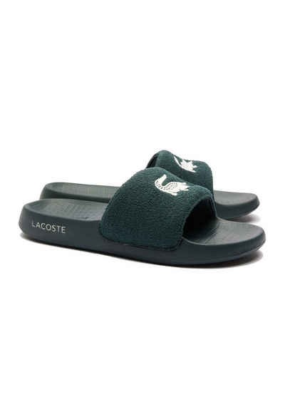 Lacoste Lacoste Damen Badelatschen SERVE SLIDE 747CFA0017DG2 Dk Grn. Grün Badesandale