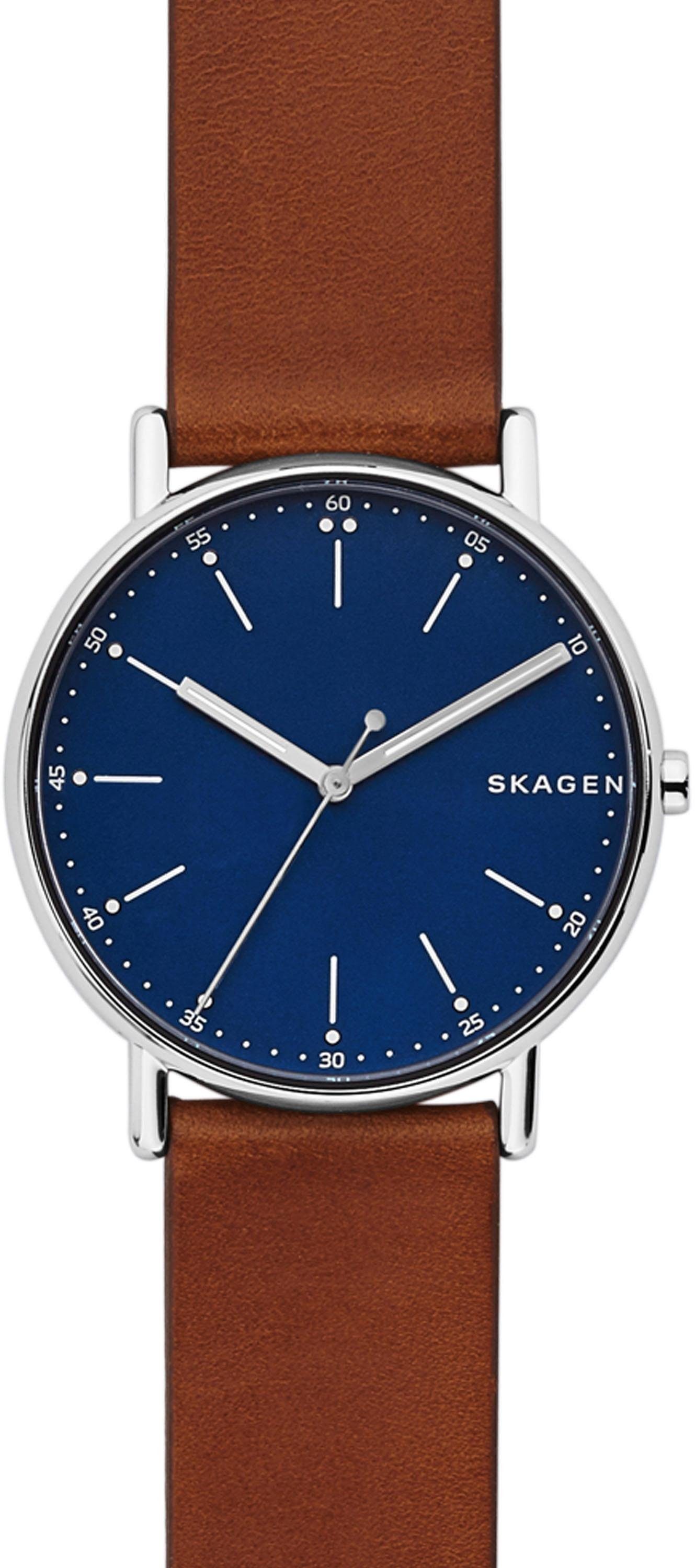 SKAGEN Quarzuhr SIGNATUR SKW6355, Armbanduhr, Herrenuhr, günstig online kaufen