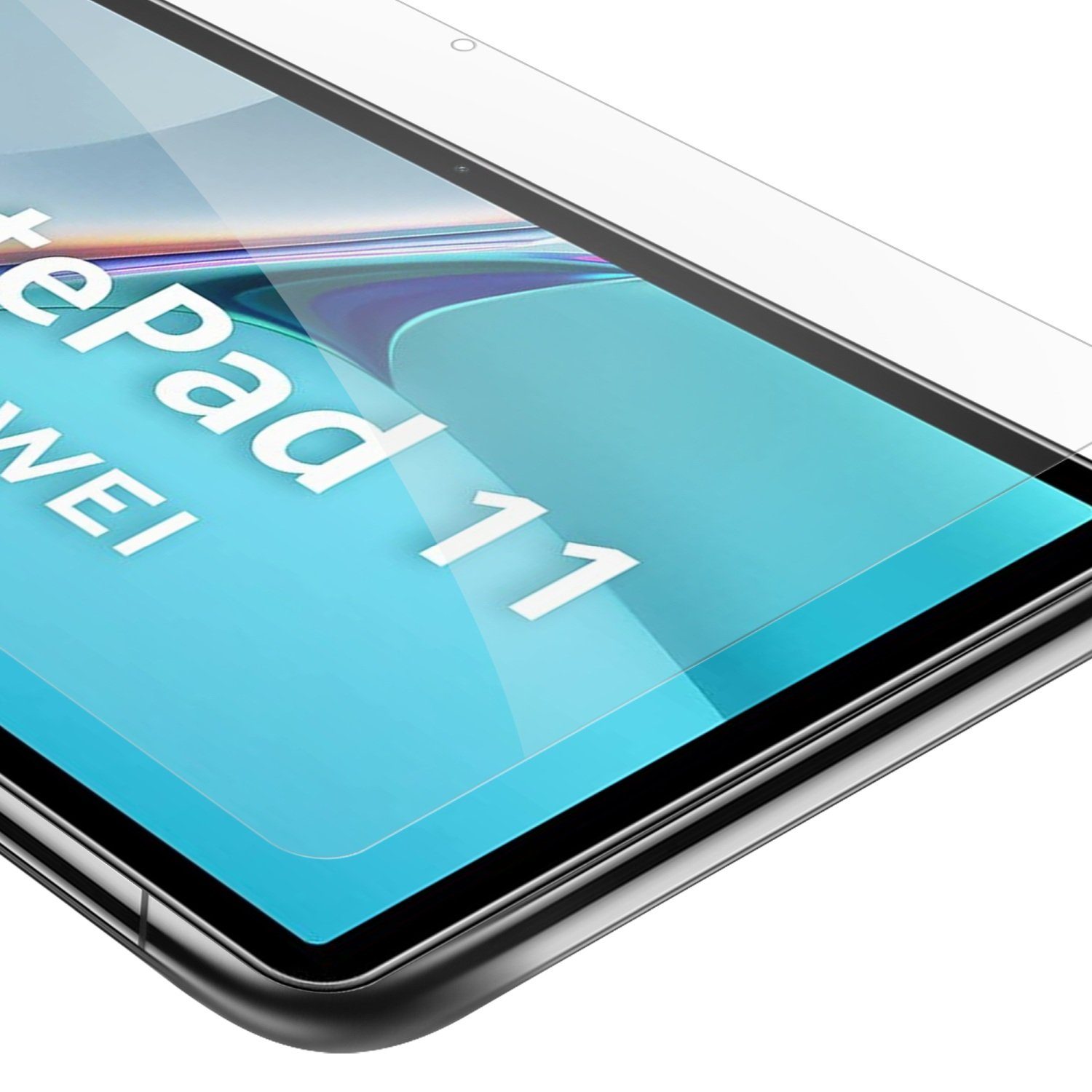 Cadorabo Schutzfolie Tempered Tablet, (Huawei MatePad 11 (10.95 Zoll),  Schutzglas Panzer Folie (Tempered) Display-Schutzfolie mit 3D Touch