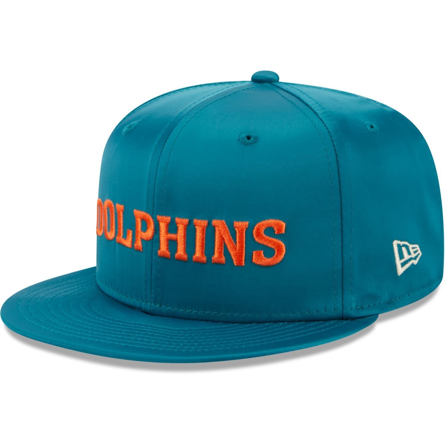 New Era Miami SCRIPT 9Fifty Snapback Dolphins Cap SATIN