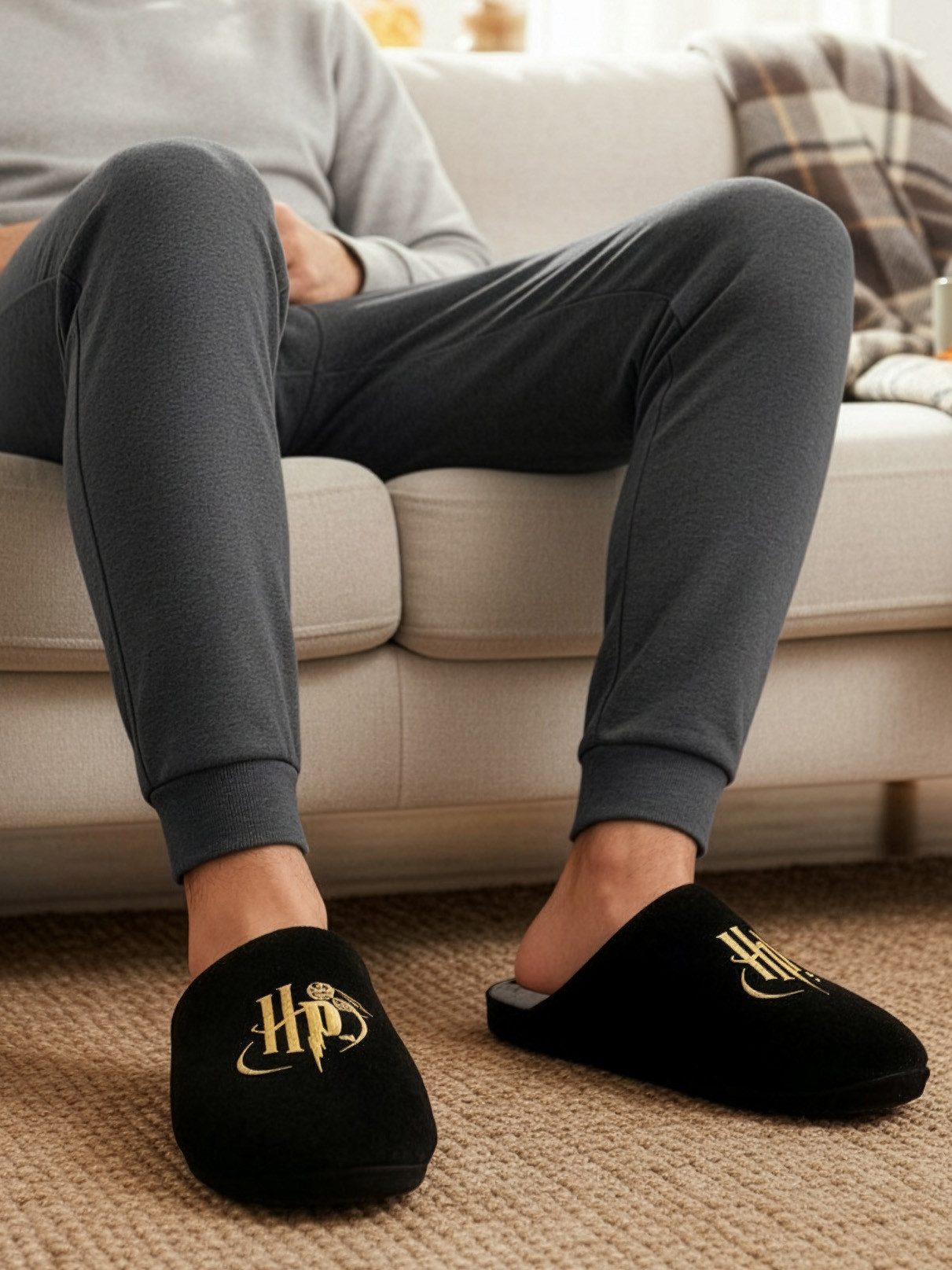 United Labels® Harry Potter Hausschuhe Slipper Schlappen Pantoffeln Hausschuh – Bild 5 von 5