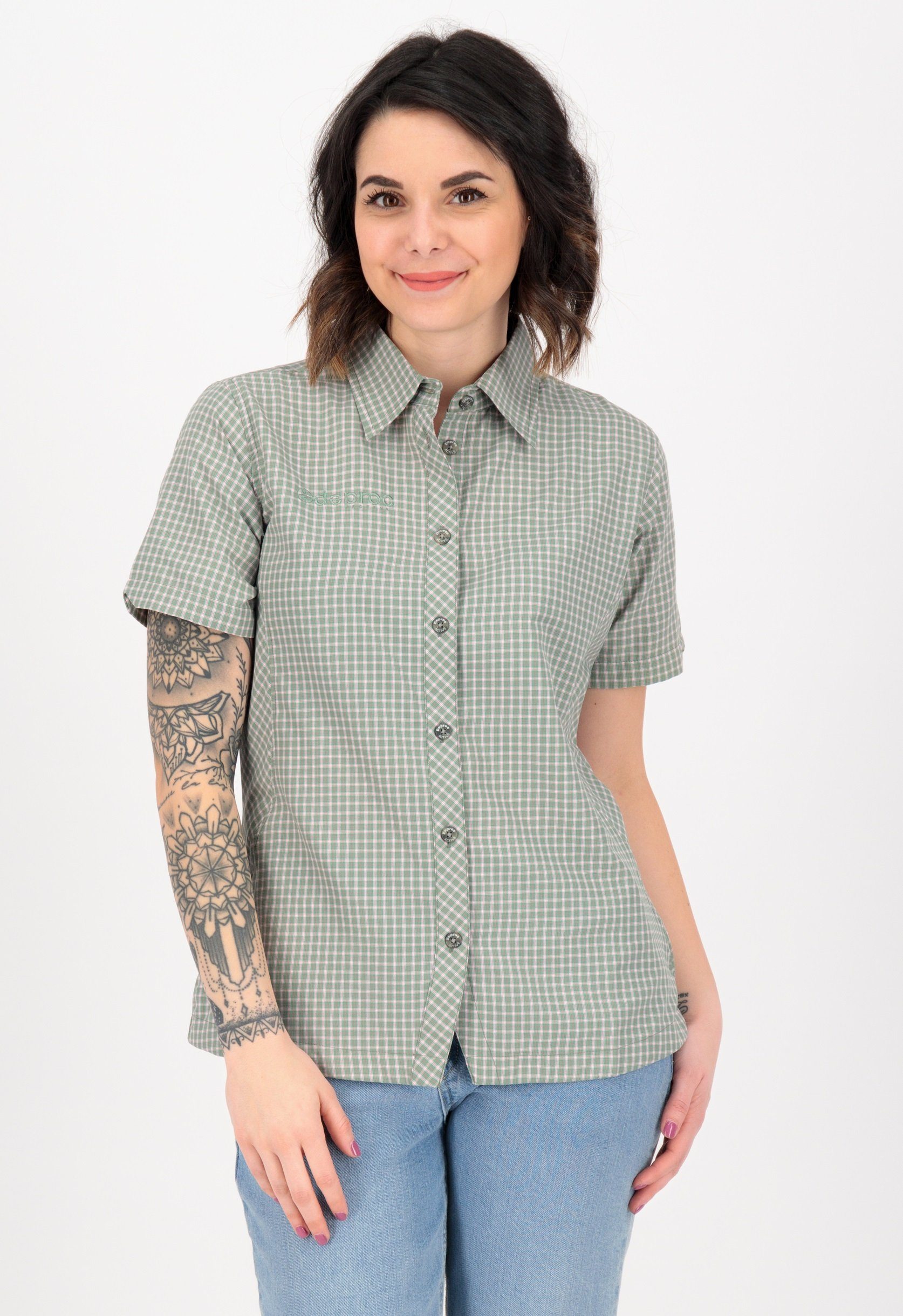 DEPROC Active Outdoorbluse COPPER II CS WOMEN Funktionsbluse, Damenbluse, Trekkingbluse auch in Großen Größen erhältlich