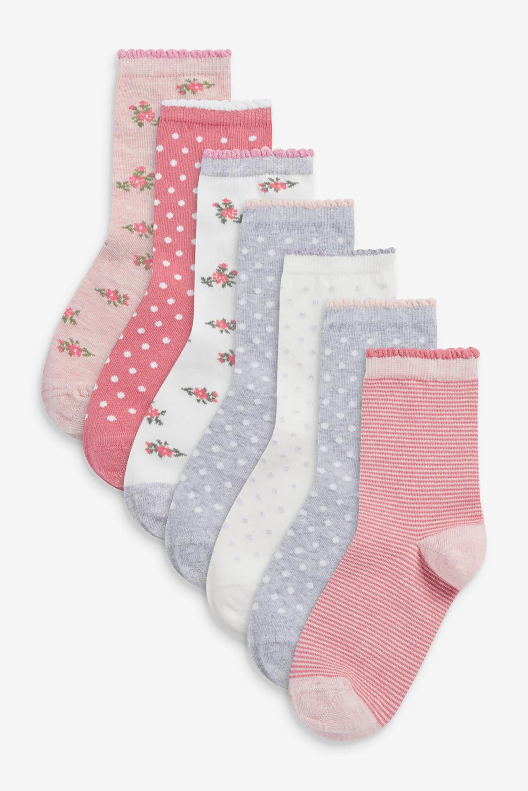 Next Socken Socken mit hohem Baumwollanteil im Multipack (7-Paar)