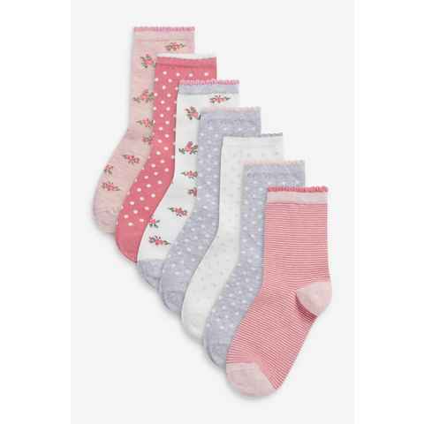 Next Socken Socken mit hohem Baumwollanteil im Multipack (7-Paar)