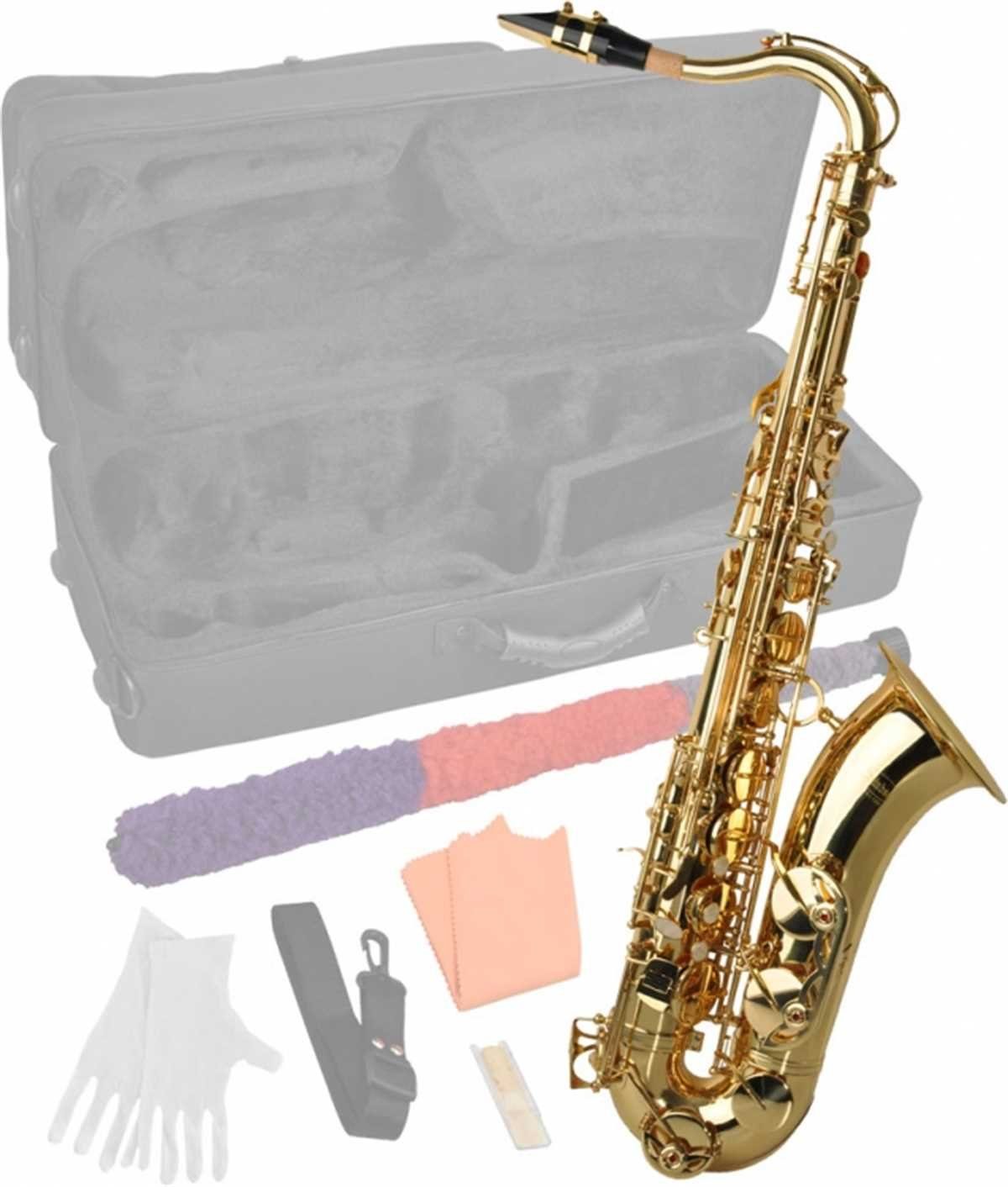 Saxophon Bb Tenorsaxophon mit hohem FIS inkl. Koffer