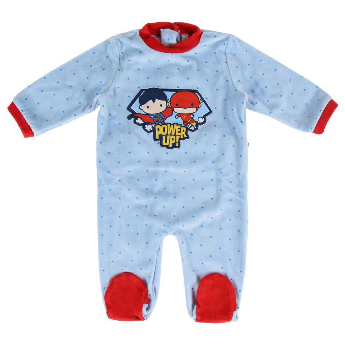 Strampler Superman Baby Newborn 80% Baumwolle für kleine Superhelden