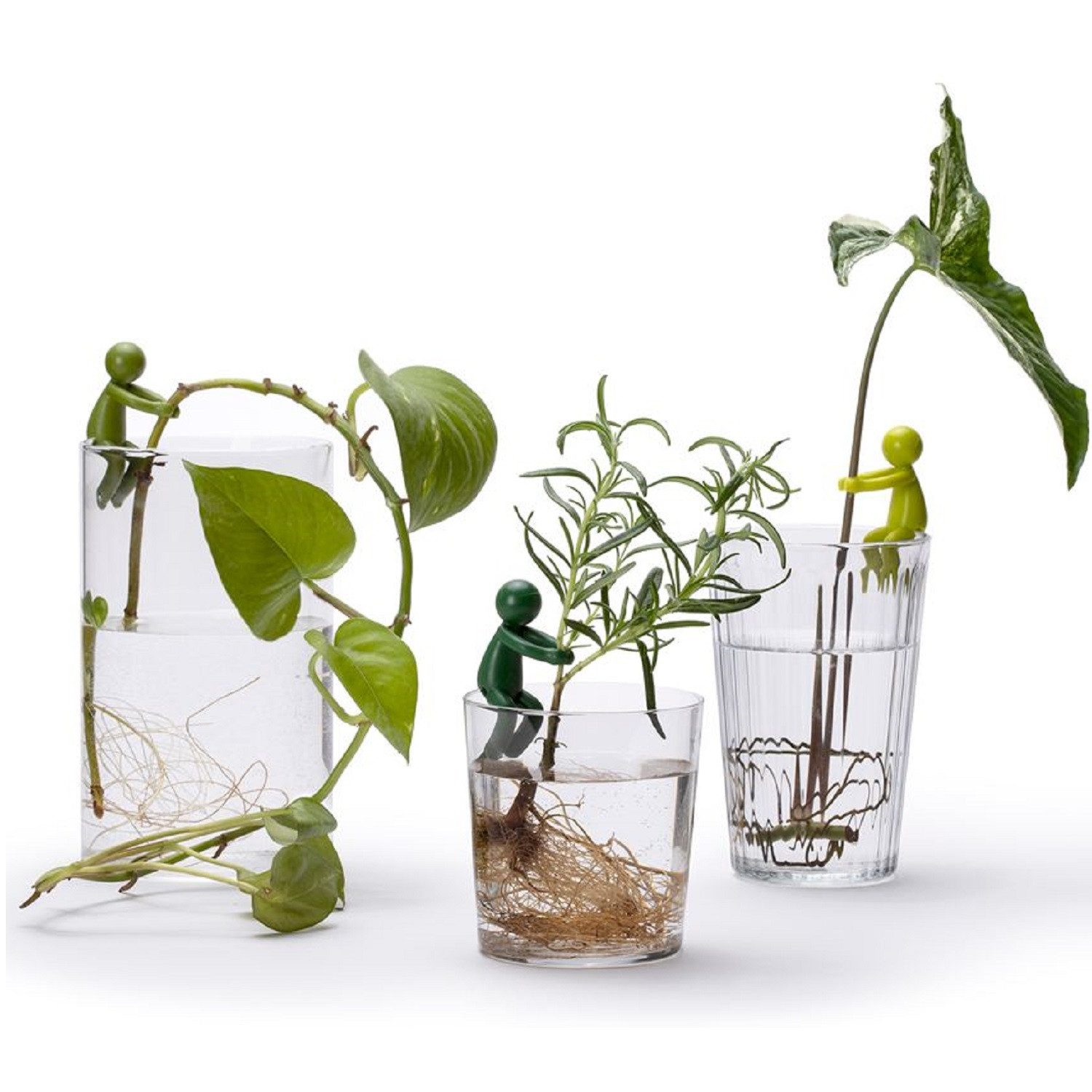PELEG DESIGN® Anzuchttopf Leafriend Anzuchthelfer 3-er Set