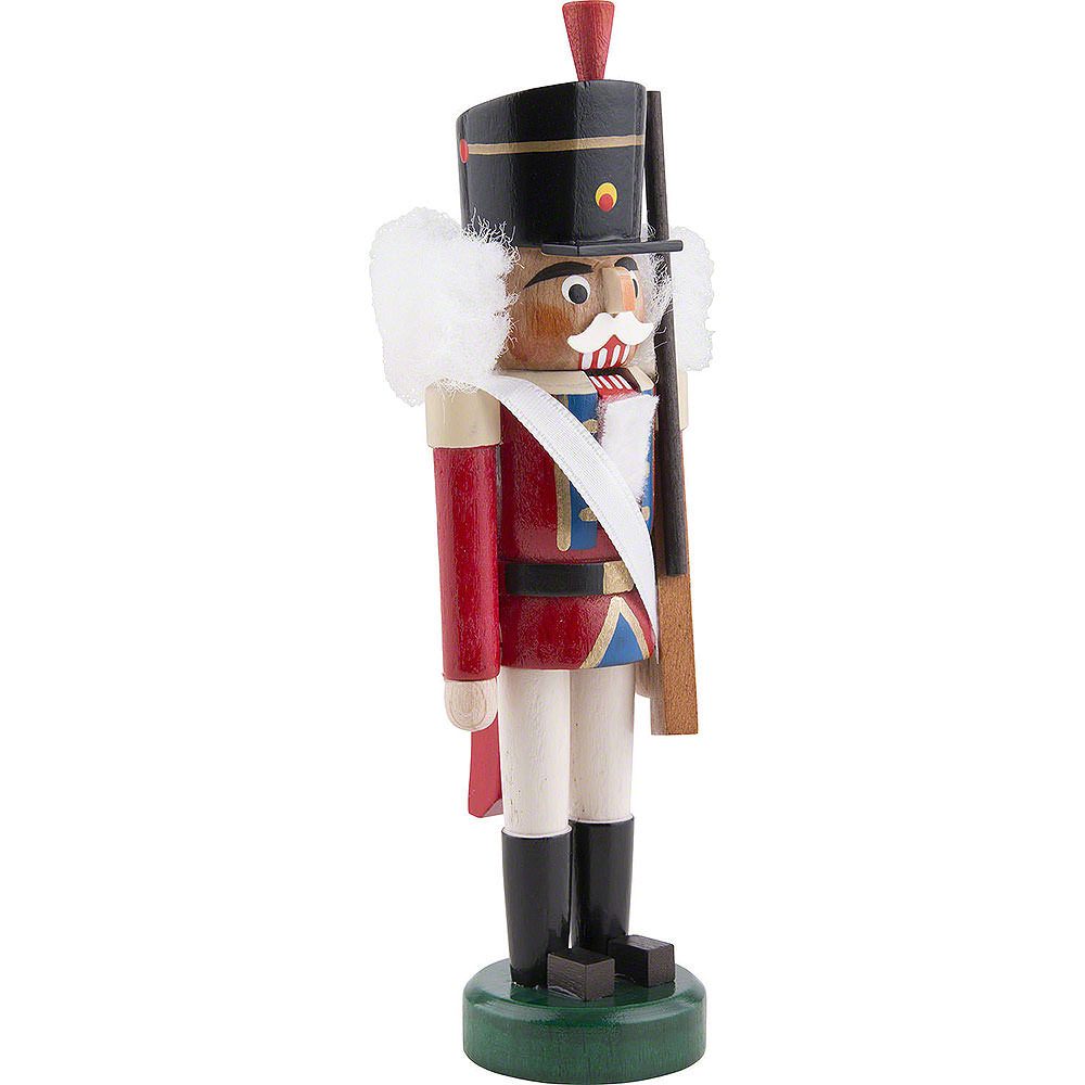 Dregeno Erzgebirge Nussknacker Husar (14cm) Nussknacker von Dregeno Seiffen