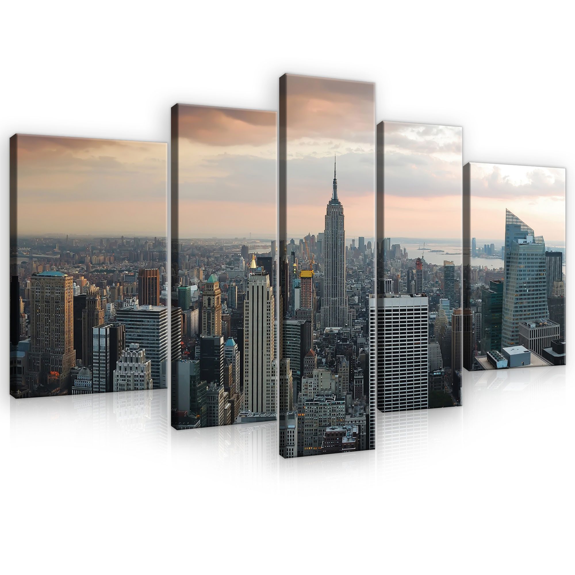 Wallarena Leinwandbild SET Groß XXL Wandbilder günstig online kaufen