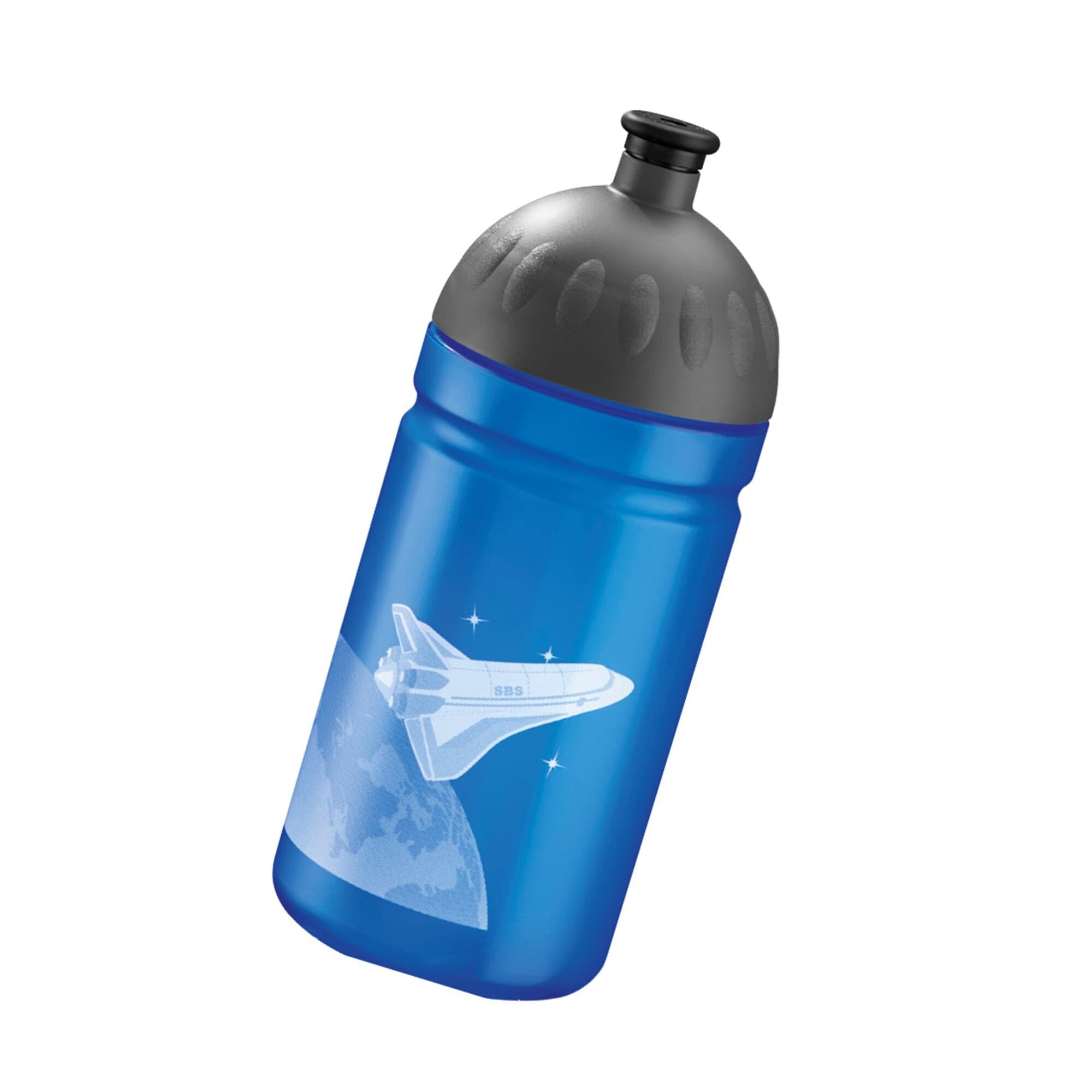 Step by Step Trinkflasche 0,5 l, für Kindergarten und Schule Sky Rocket Rico, Blau | Trinkflaschen