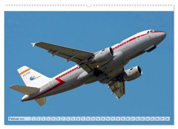 CALVENDO Wandkalender Flugzeuge im Retro-Stil (Premium, hochwertiger DIN A2 Wandkalender 2023, Kunstdruck in Hochglanz)