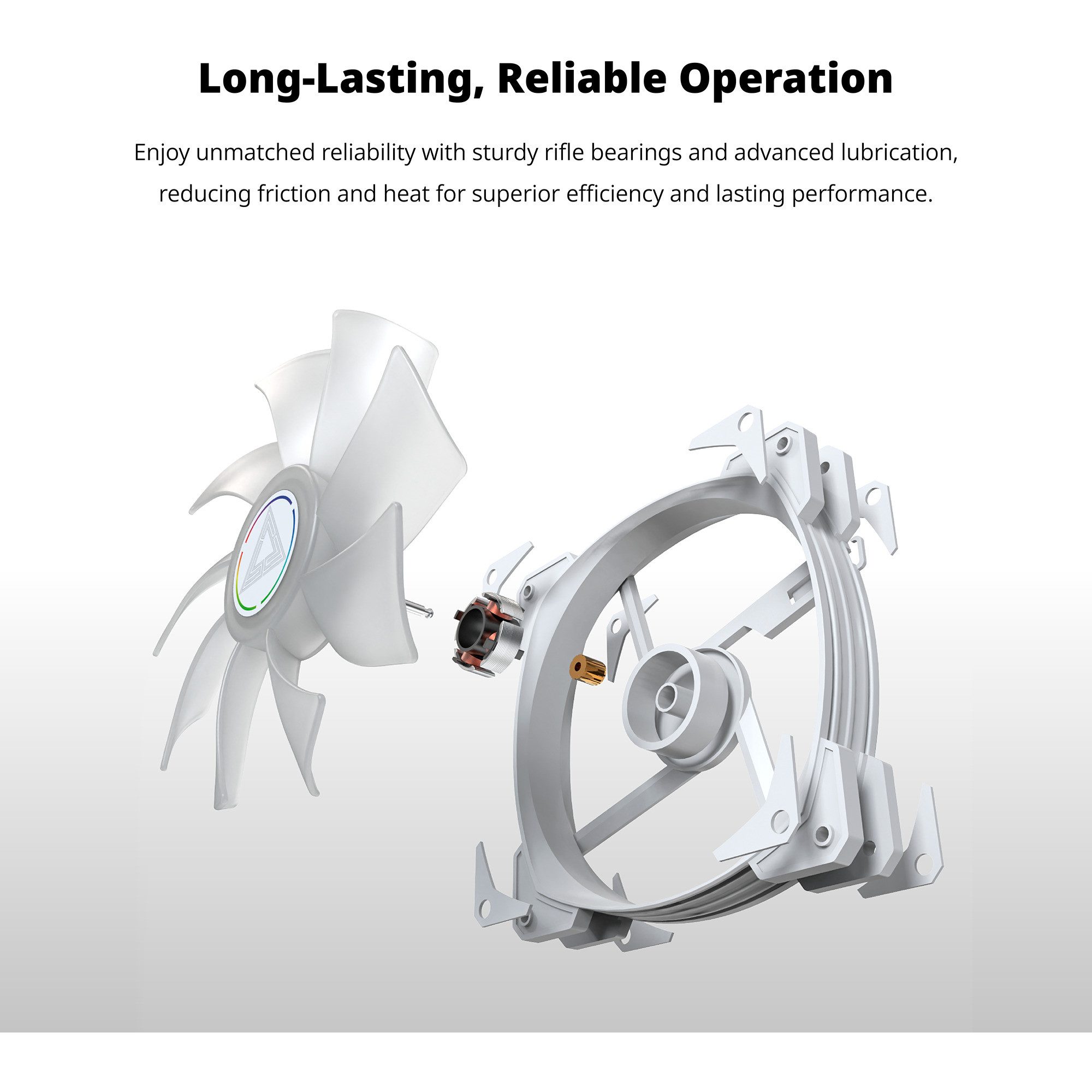 MONTECH Gehäuselüfter Montech HP140 ARGB PWM 140x140x25, Gehäuselüfter