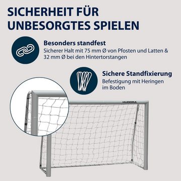 Hudora Fußballtor Expert 120-300 cm, wetterfeste & standfeste Torwand