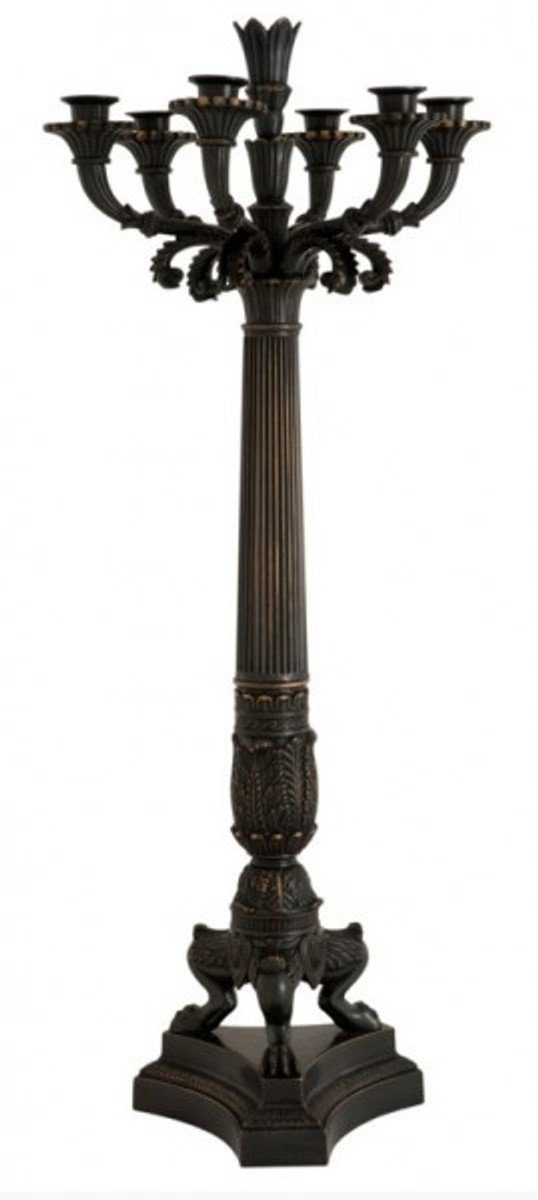 Casa Padrino Kerzenständer Kerzenhalter - x Kerzenständer 30 Luxus Massier 79 cm Antikstil Bronze