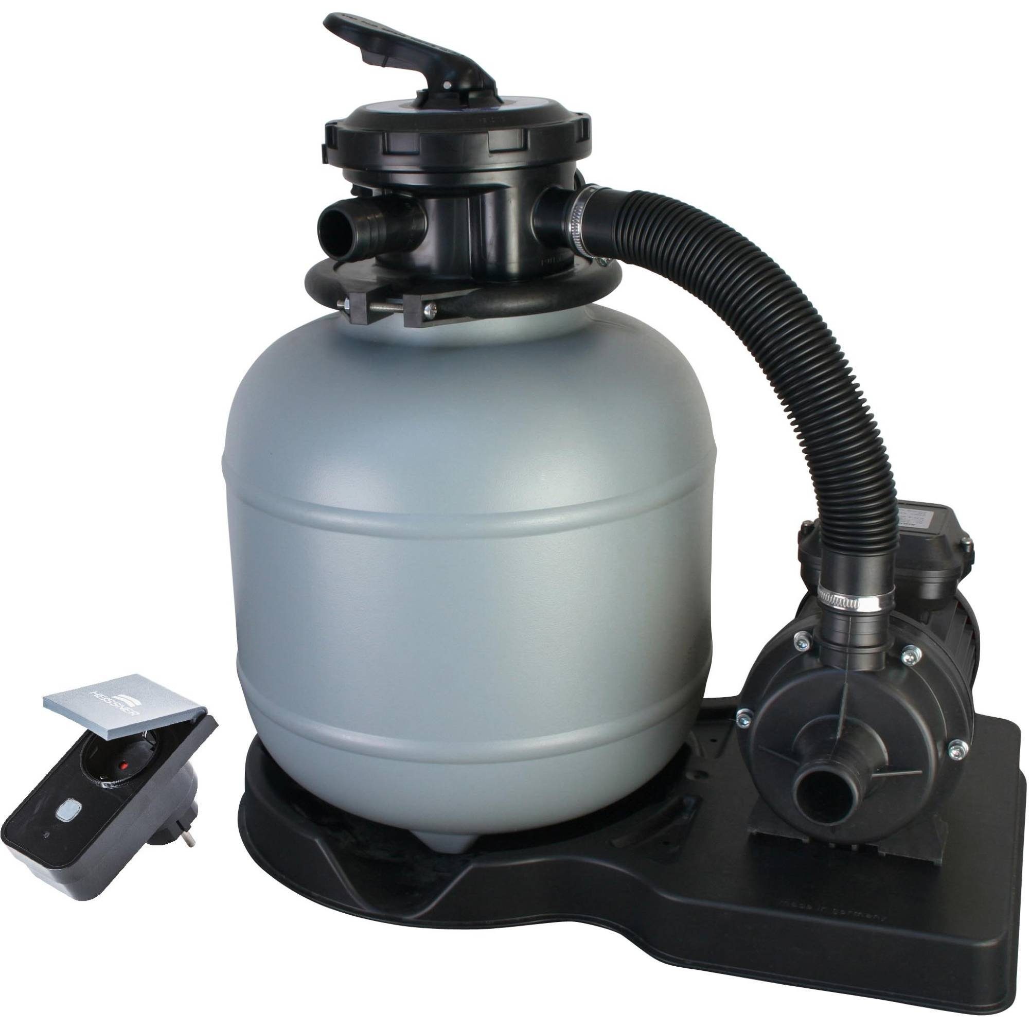 SUMMER FUN Sandfilteranlage Summer Fun Poolfilter-Set BestClean Smart (Komplett-Set), 6-Wege-Ventil