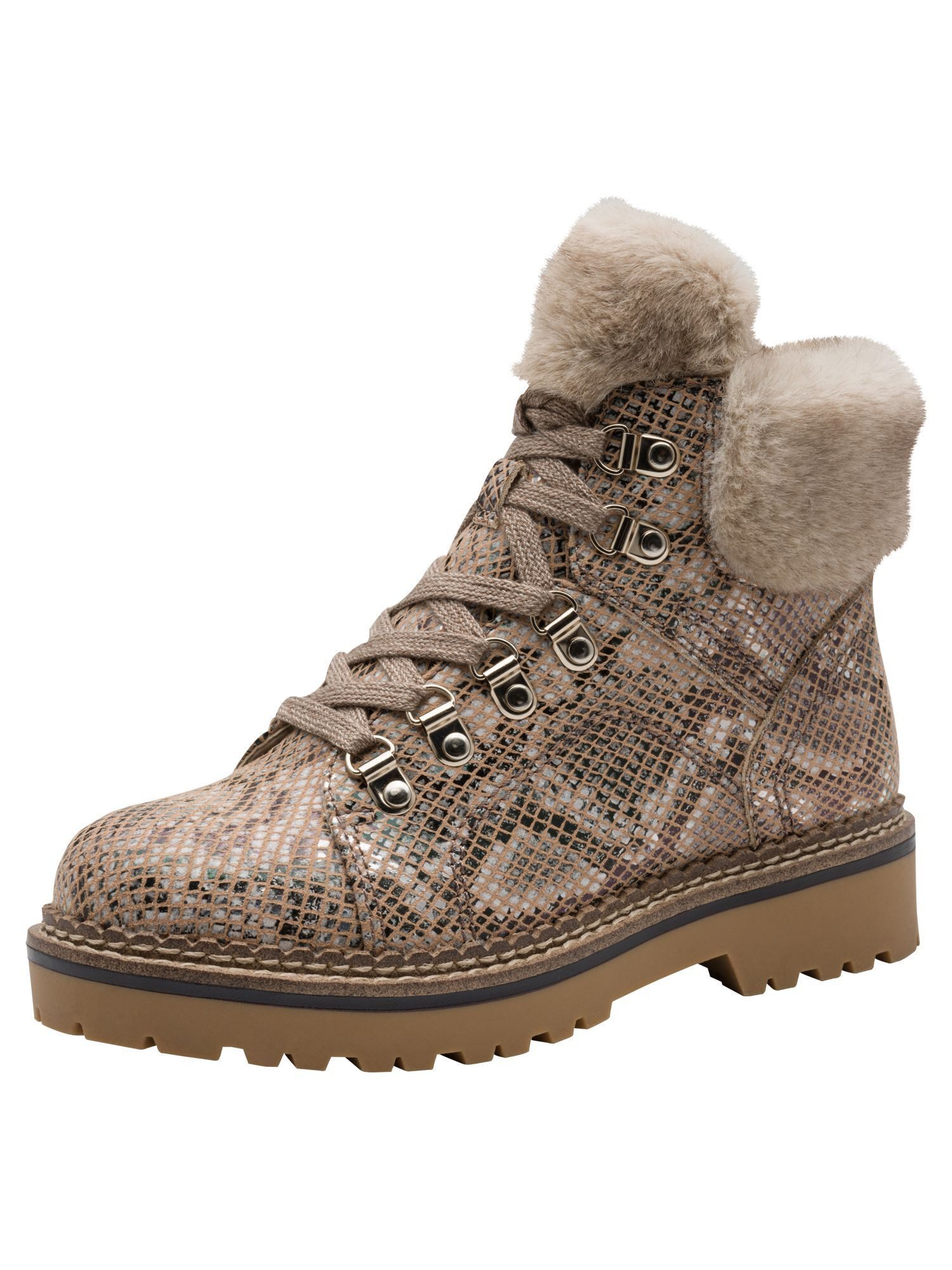 Tamaris Removable Sock Warm gefüttert kein Absatz Winterstiefelette Removable Sock