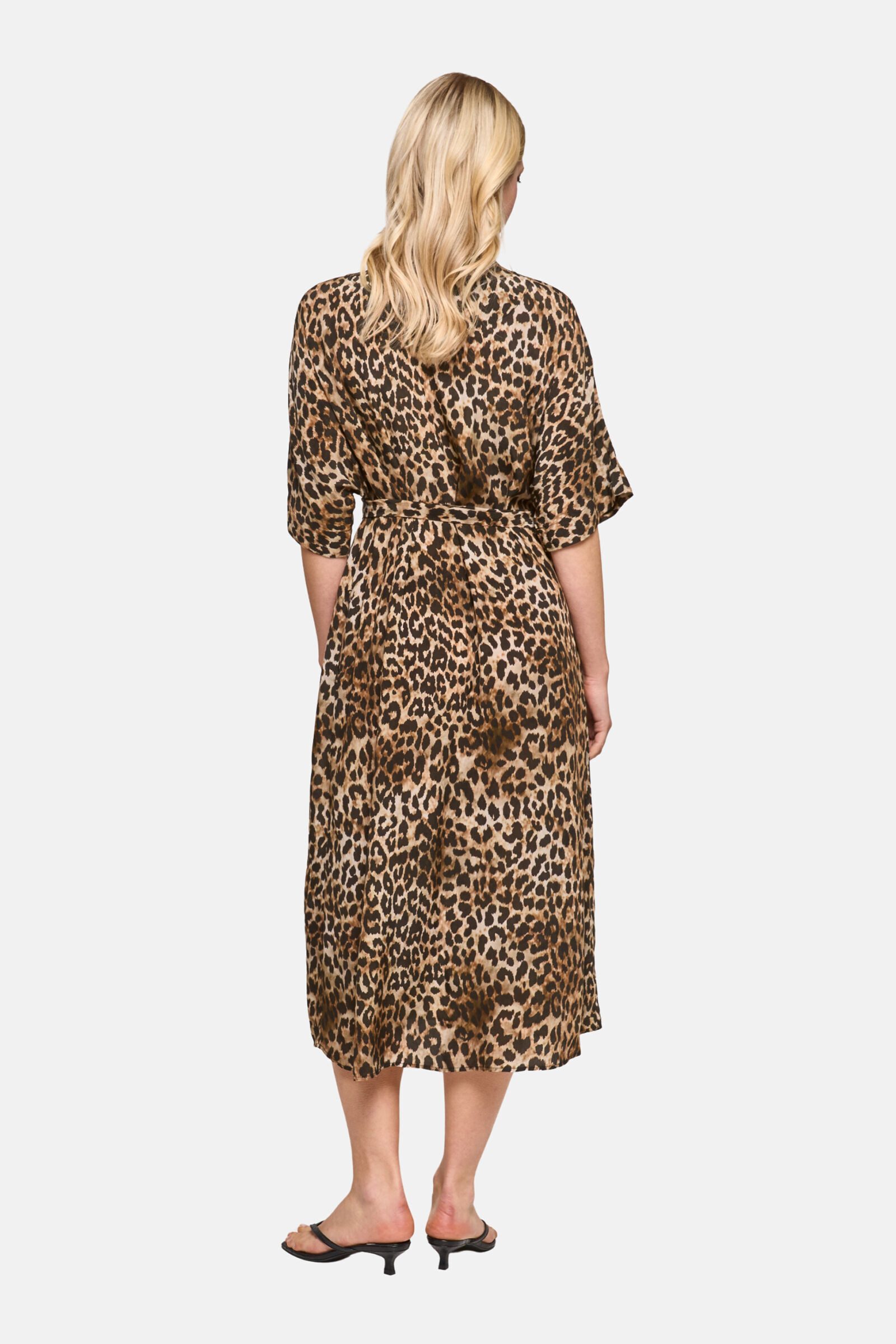 Princess goes Hollywood Blusenkleid mit Allover Leoprint