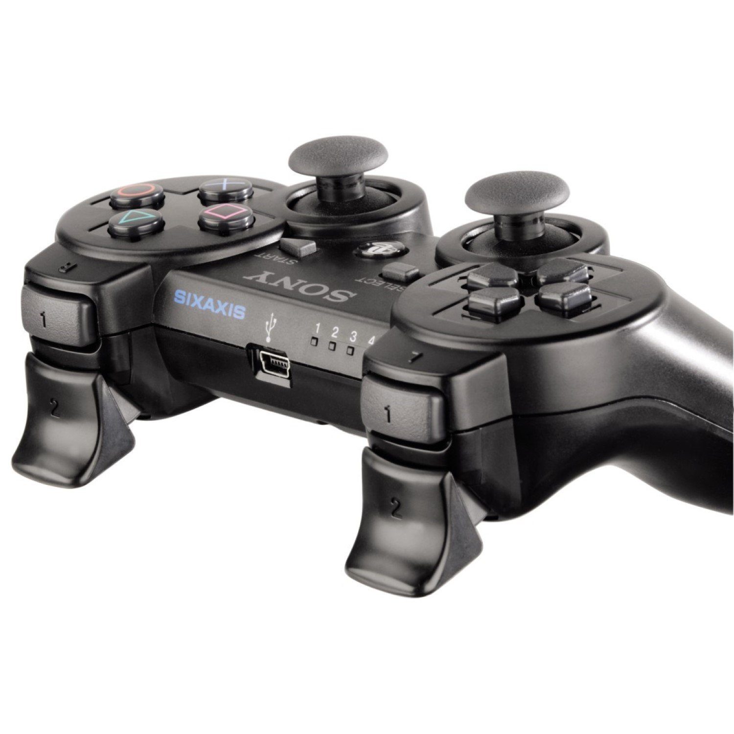 Hama Trigger Aufsätze Pack Knöpfe Tasten L2 + R2 Controller (Für Sony PS3 Wireless Controller, Einfach aufzustecken, abnehmbar)