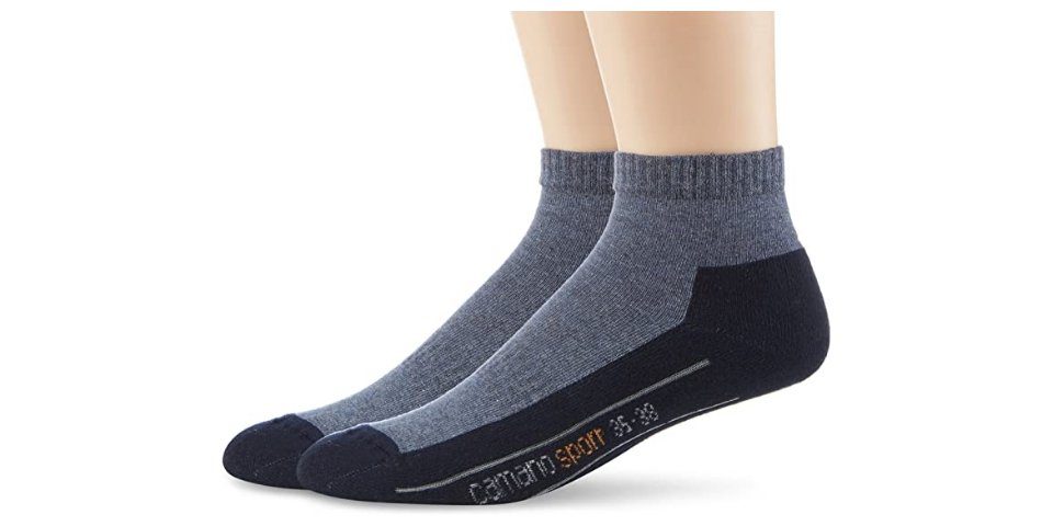 Basicsocken Camano Sport Quarter 2p