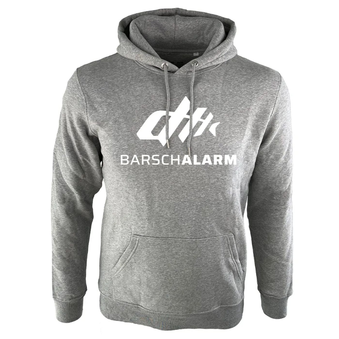 Zeck Fishing Kapuzenpullover Zeck Barsch Alarm BA Hoodie Grey - Angelpullover