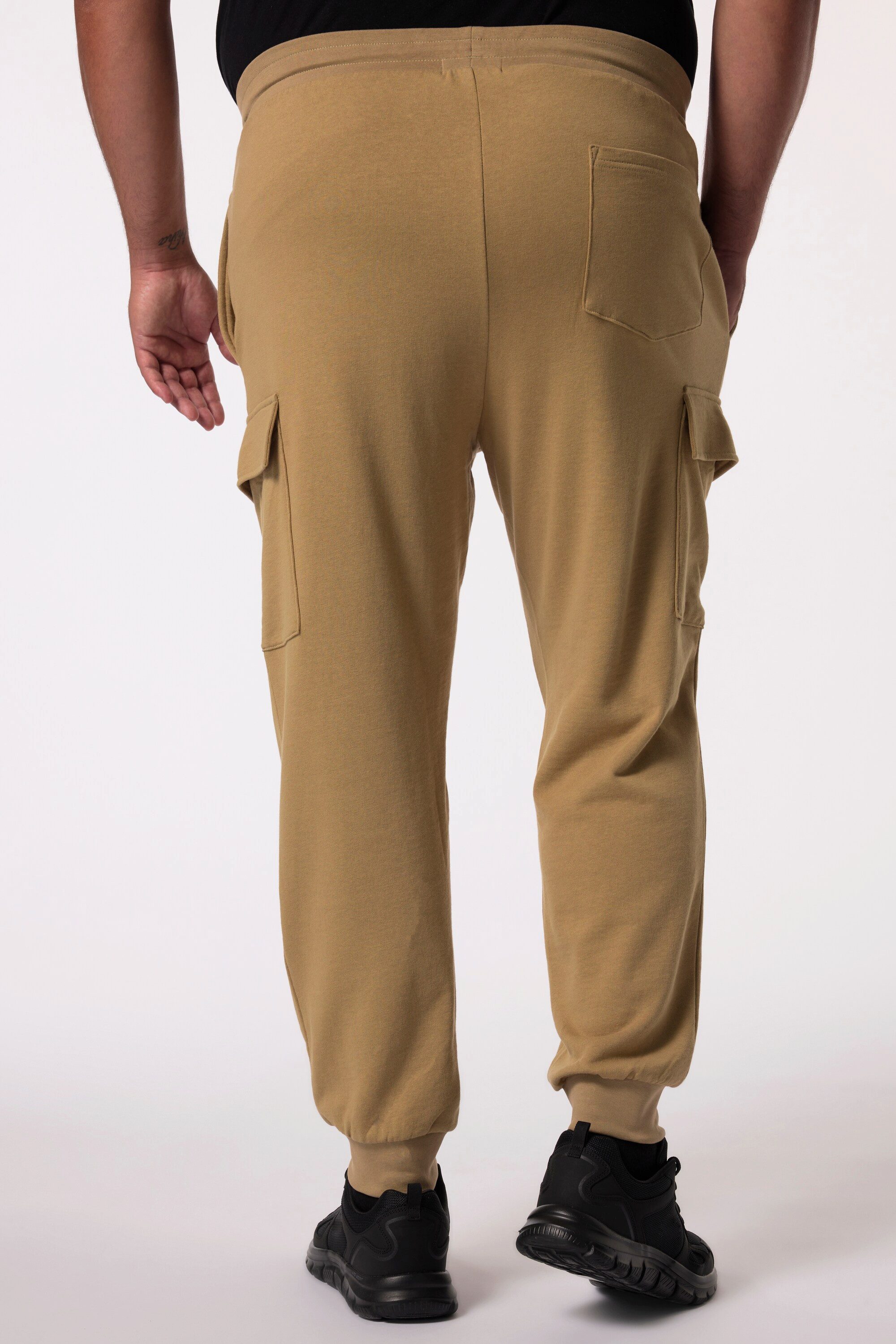 Men Plus Cargohose Cargo-Jogginghose Elastikbund