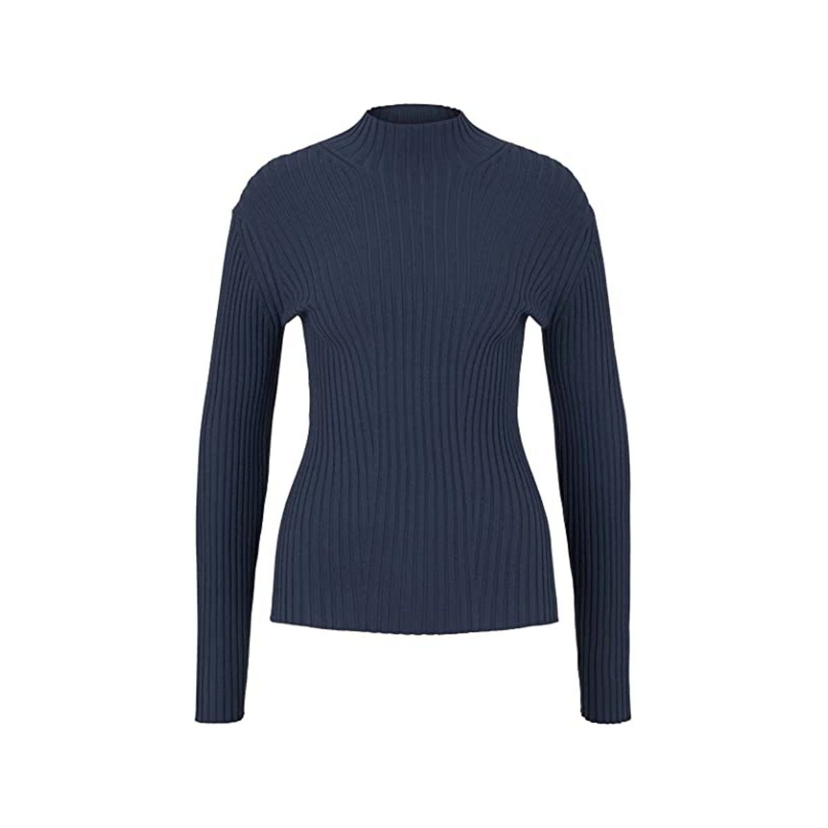 TOM TAILOR Longpullover blau (1-tlg)