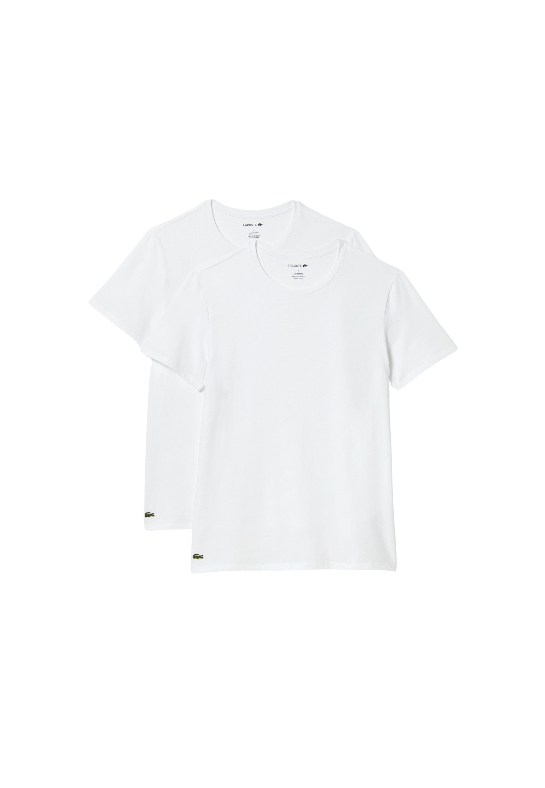Lacoste T-Shirt Shirt T-Shirt aus Baumwolljersey im 2 Pack mit (2-tlg)