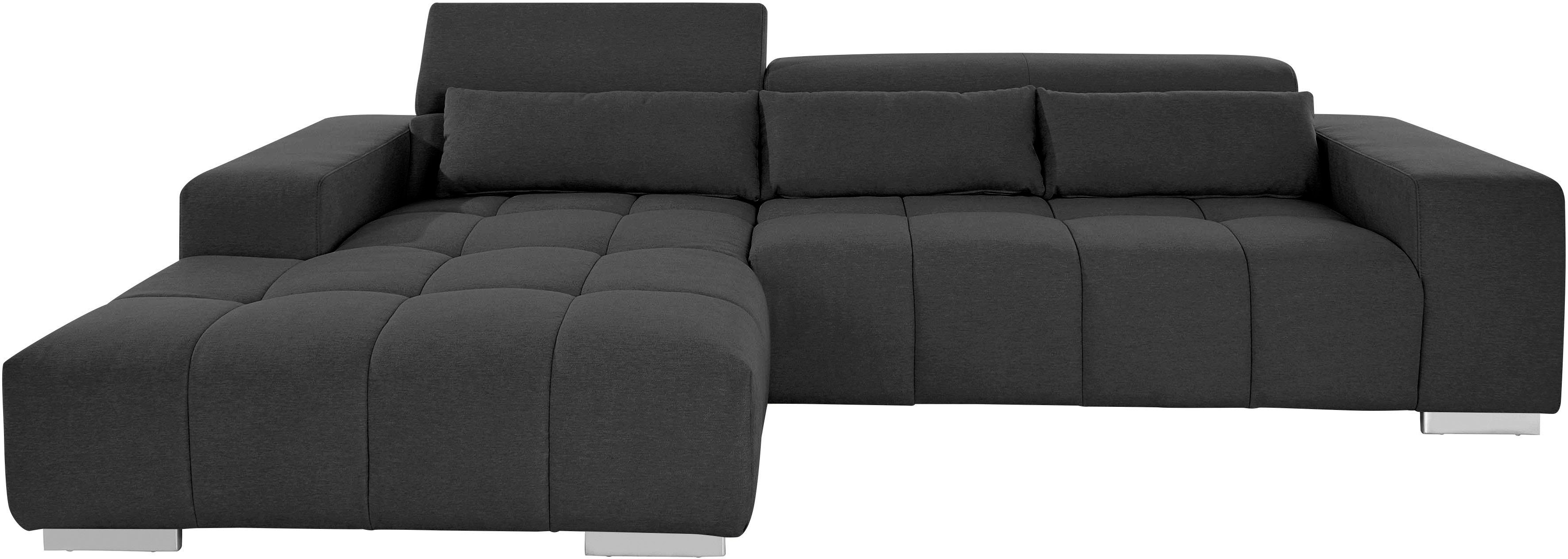 COTTA Ecksofa Orion L-Form, mit Kopfteilverstellung günstig online kaufen