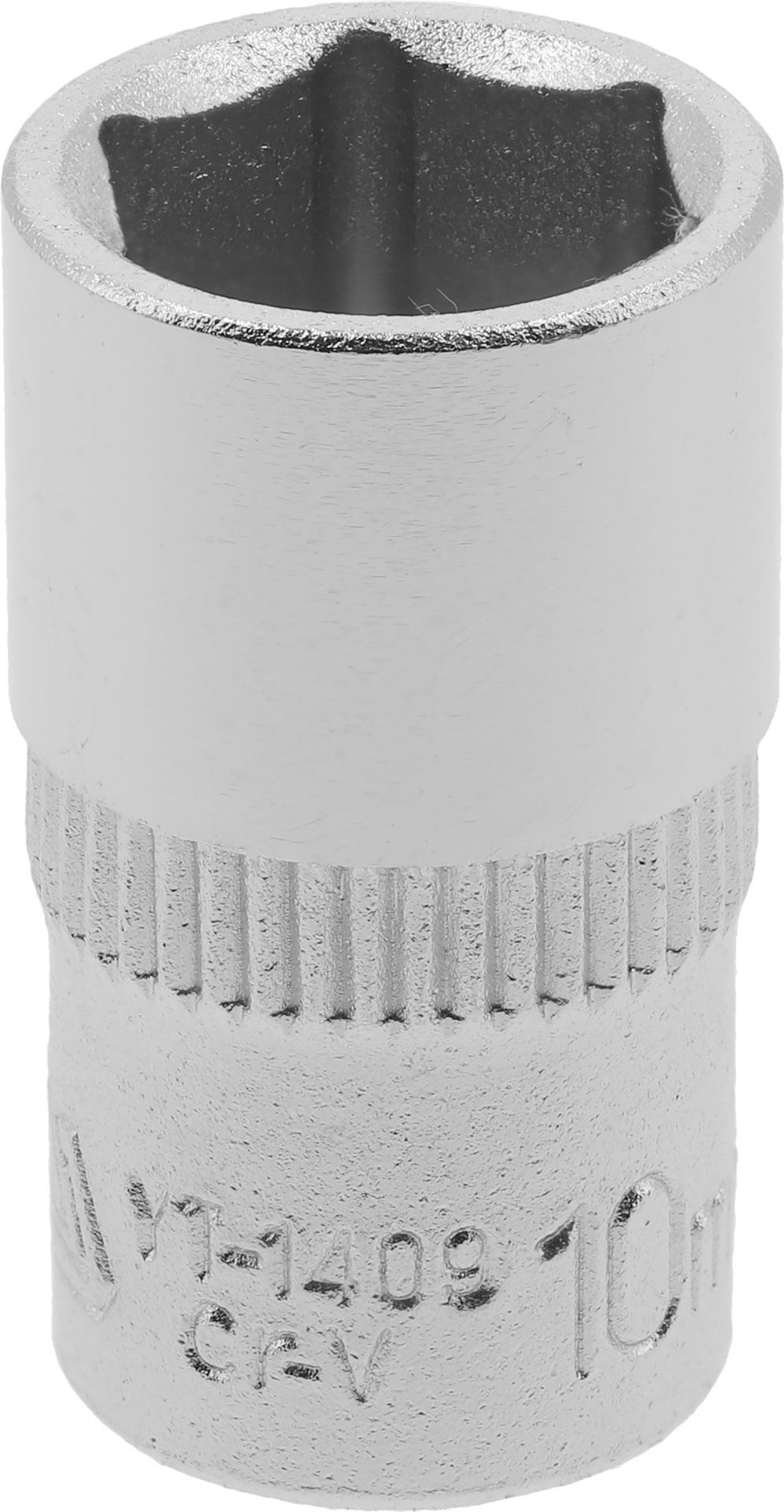 Yato Stecknuss Kurze 6-kant-Stecknuss 1/4" 10 mm CrV, Kurze 6-kant-Stecknuss 1/4" 10 mm CrV, Kurze 6-kant-Stecknuss 1/4" 10 mm CrV