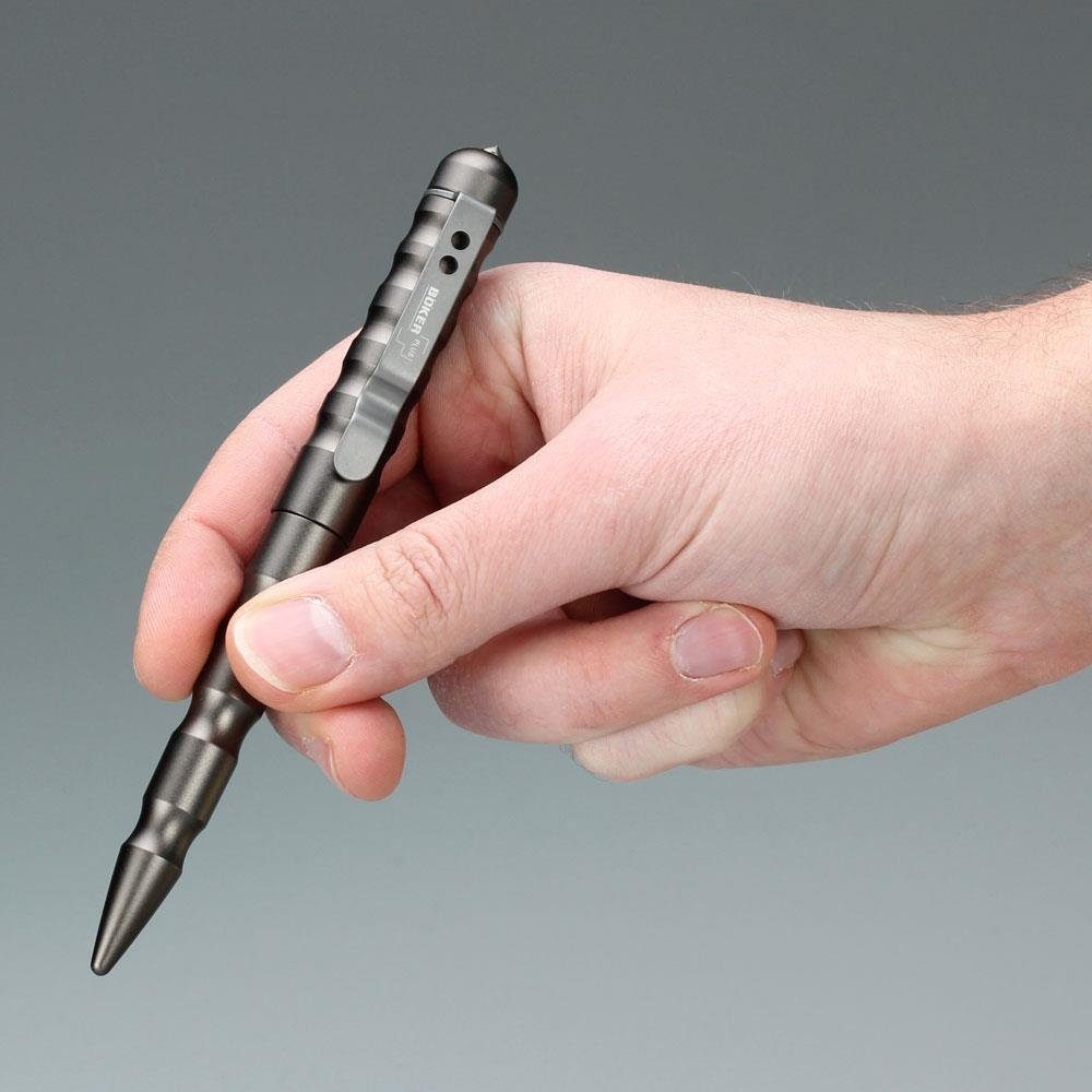 Böker Kugelschreiber Plus MPP Multi Grey Tactical Pen (nein) Purpose Pen