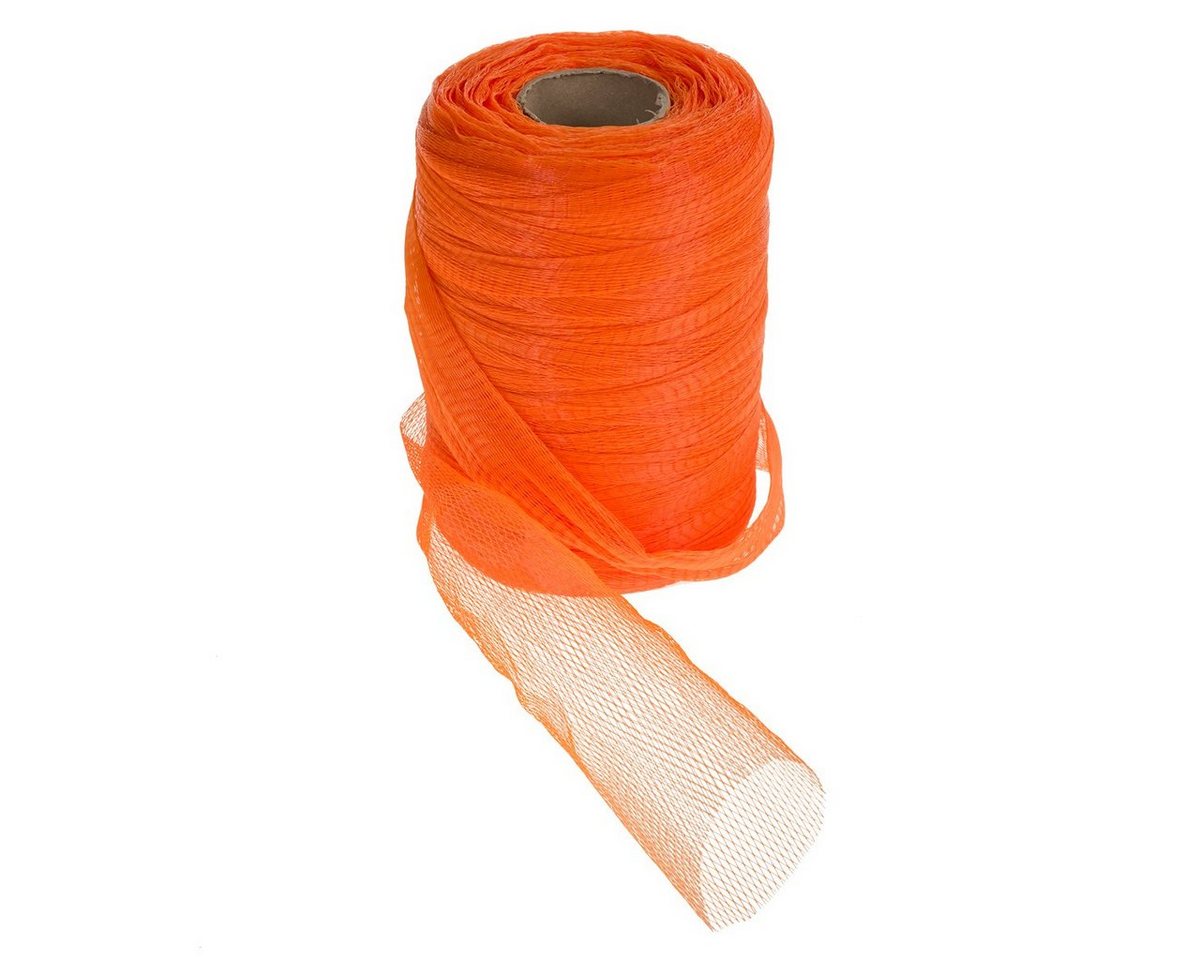 Thumbnail - HaGa Stoff Obstnetz Gemüsenetz (Meterware) 8mm orange