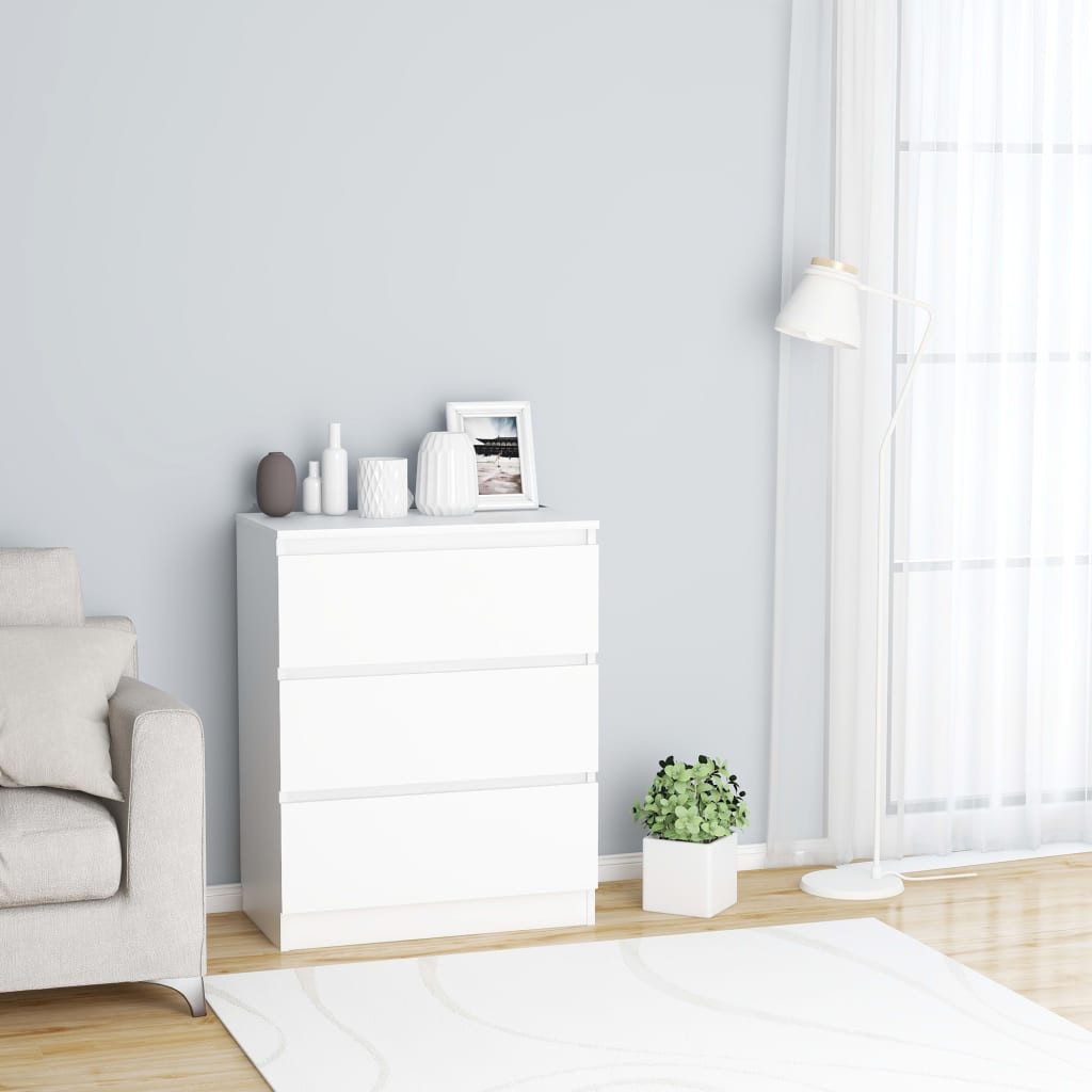 DOTMALL Stauraumschrank Sideboard Weiß 60x35x76 cm günstig online kaufen