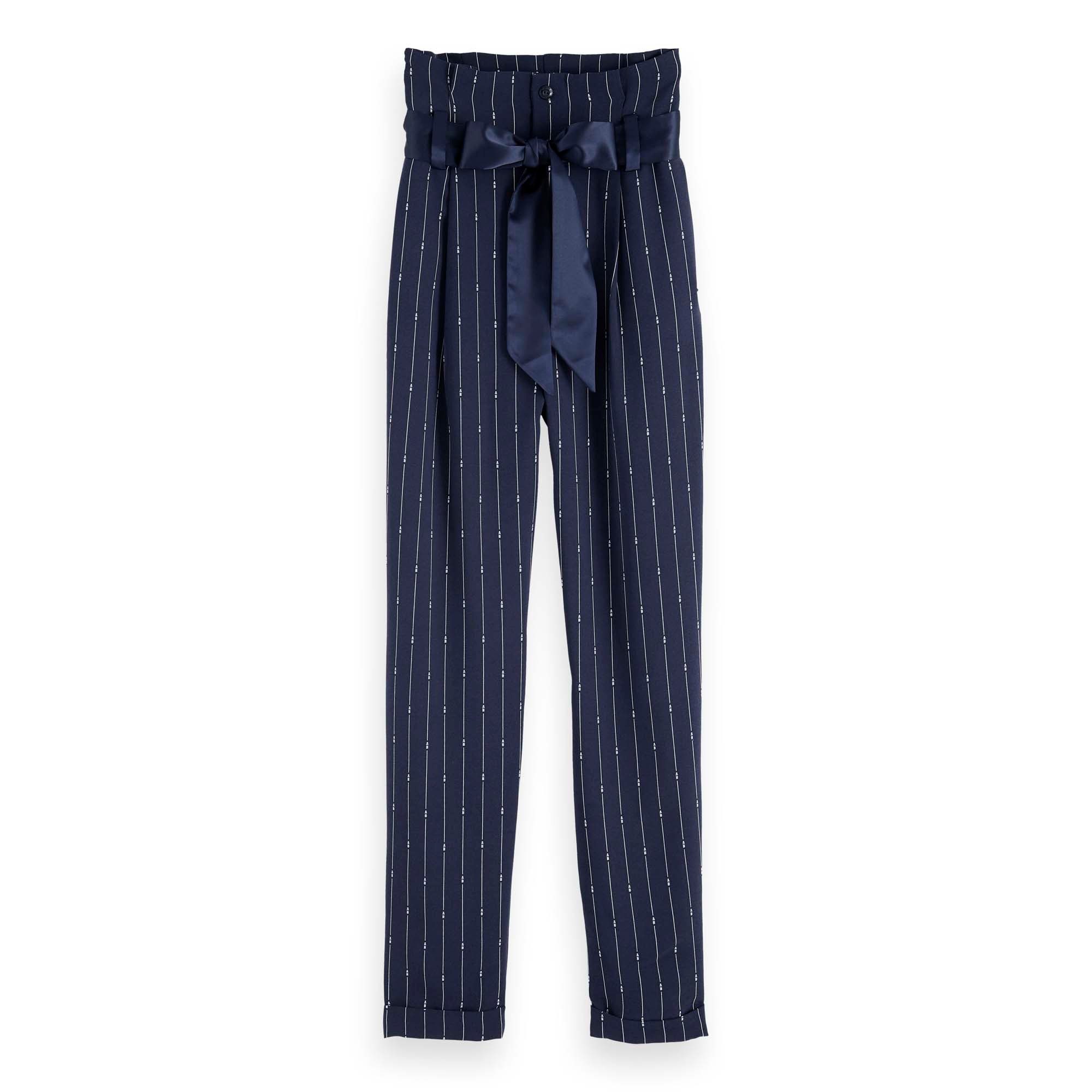 Maison Scotch Trekkinghose Maison Scotch Damen Stoffhose Drapey High Waisted Pant 154346