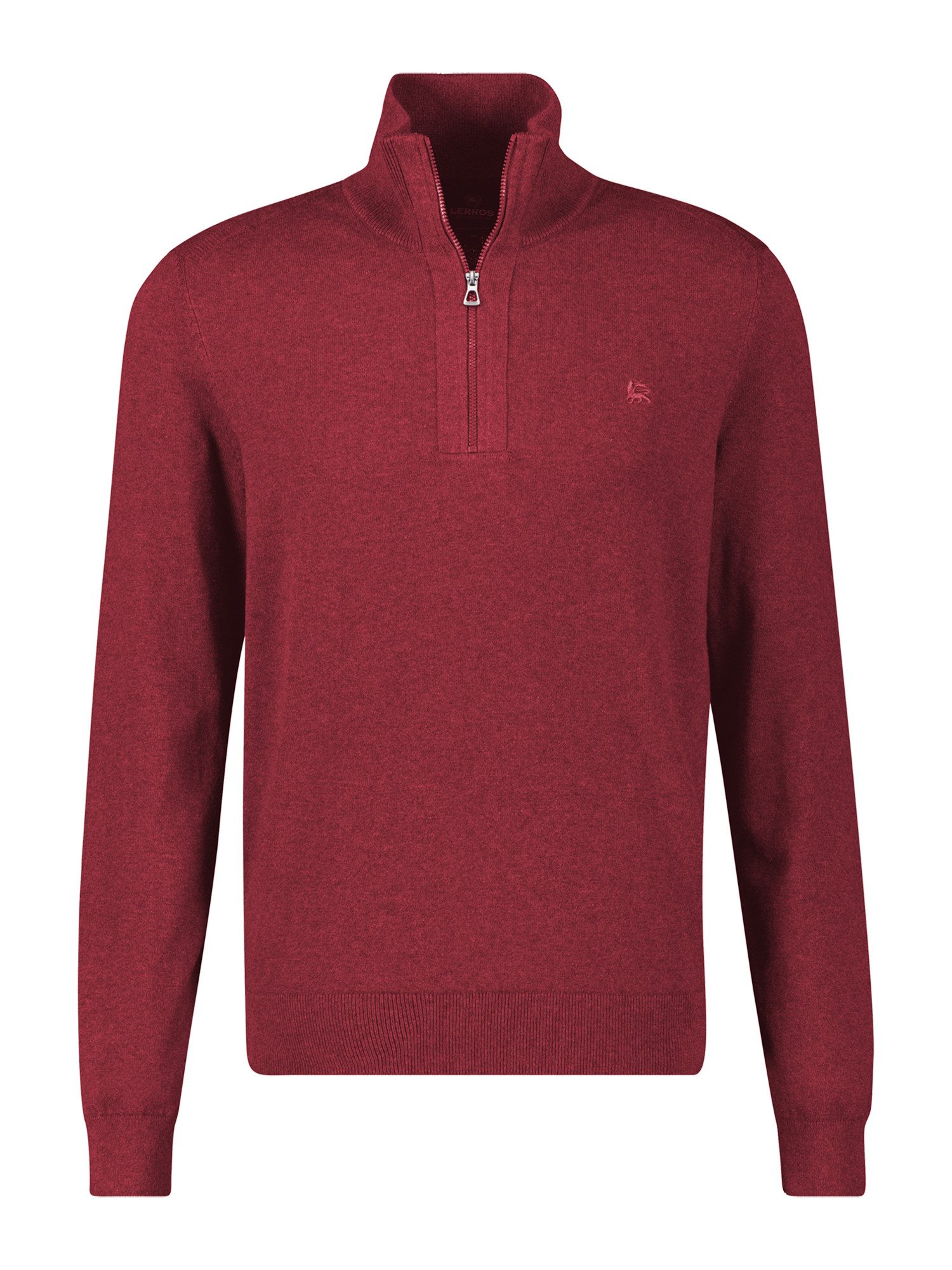 LERROS Strickpullover Flachstrick-Troyer in Großen Größen