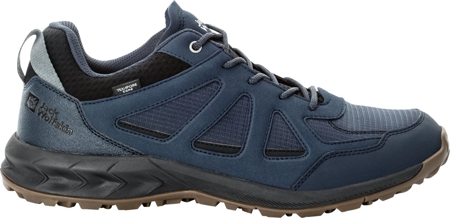 Jack Wolfskin WOODLAND 2 TEXAPORE LOW M Wanderschuh wasserdicht, Trekkingsc günstig online kaufen