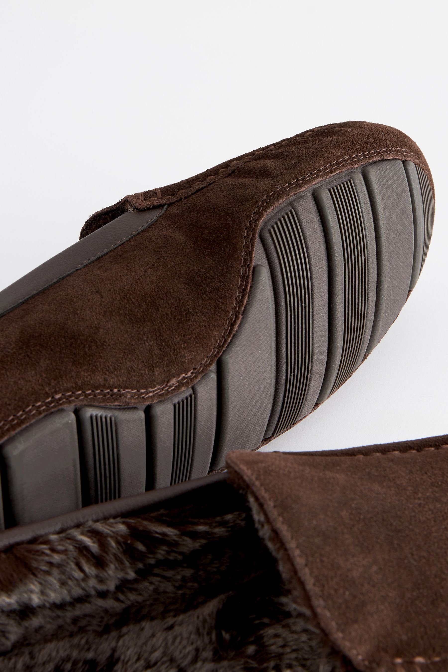 Next Signature Mokassin-Hausschuhe aus edlem Velours Hausschuh (1-tlg)