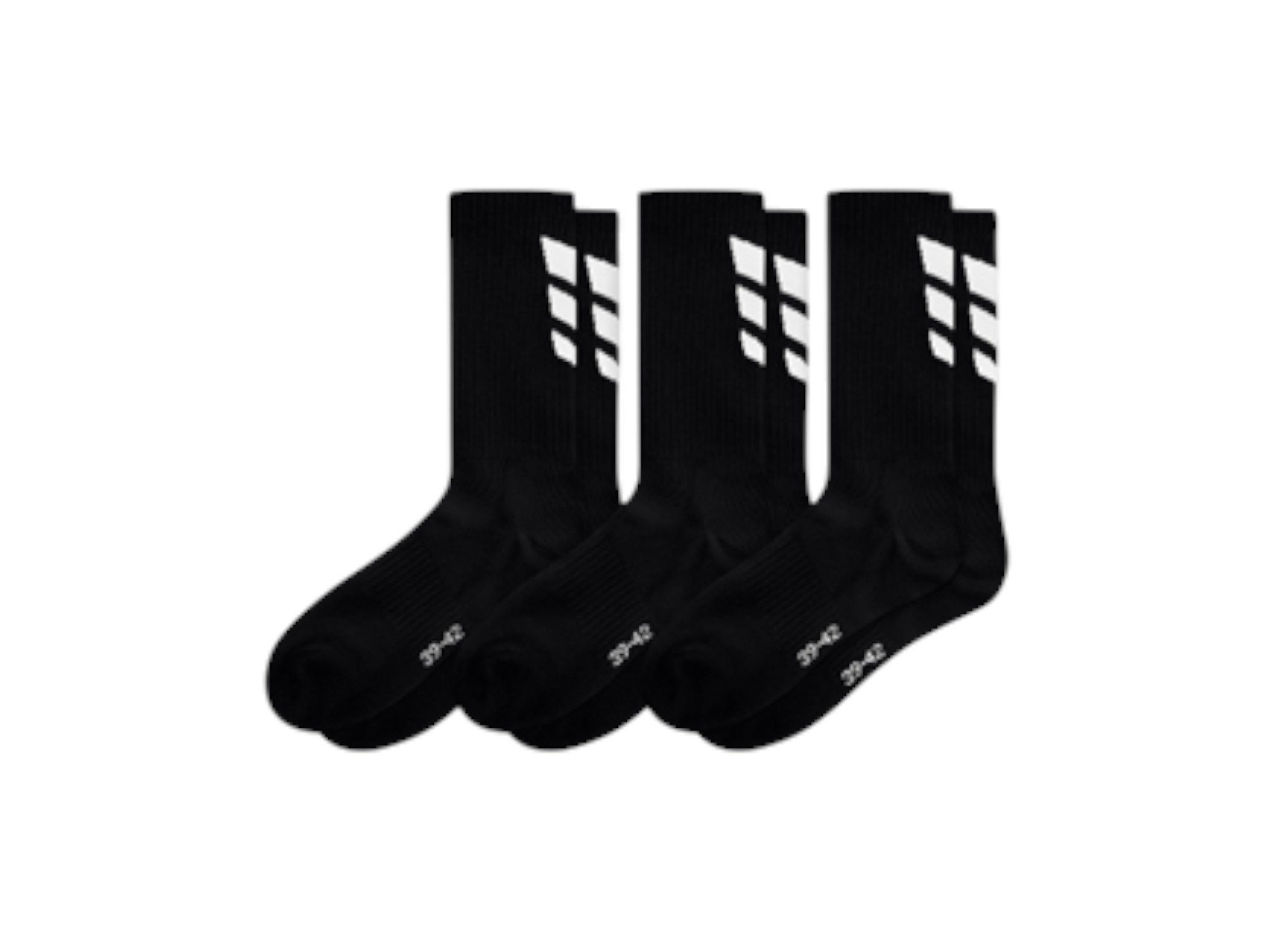 Erima Sportsocken 3 Wings (reguläre Passform) schwarz - 3 Paar günstig online kaufen
