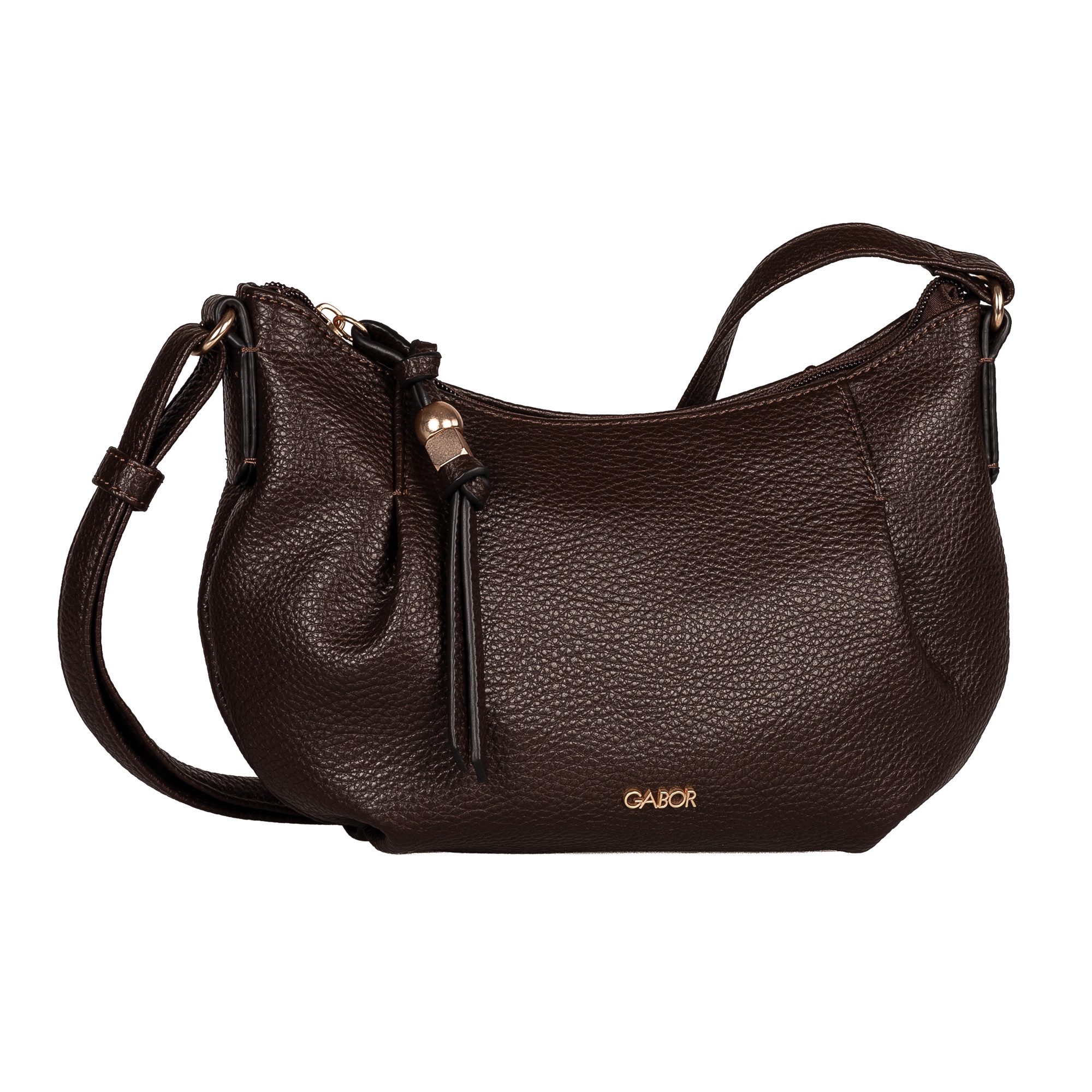 Gabor Umhängetasche Sedine, Damen Schultertasche mit Logo-Applikation