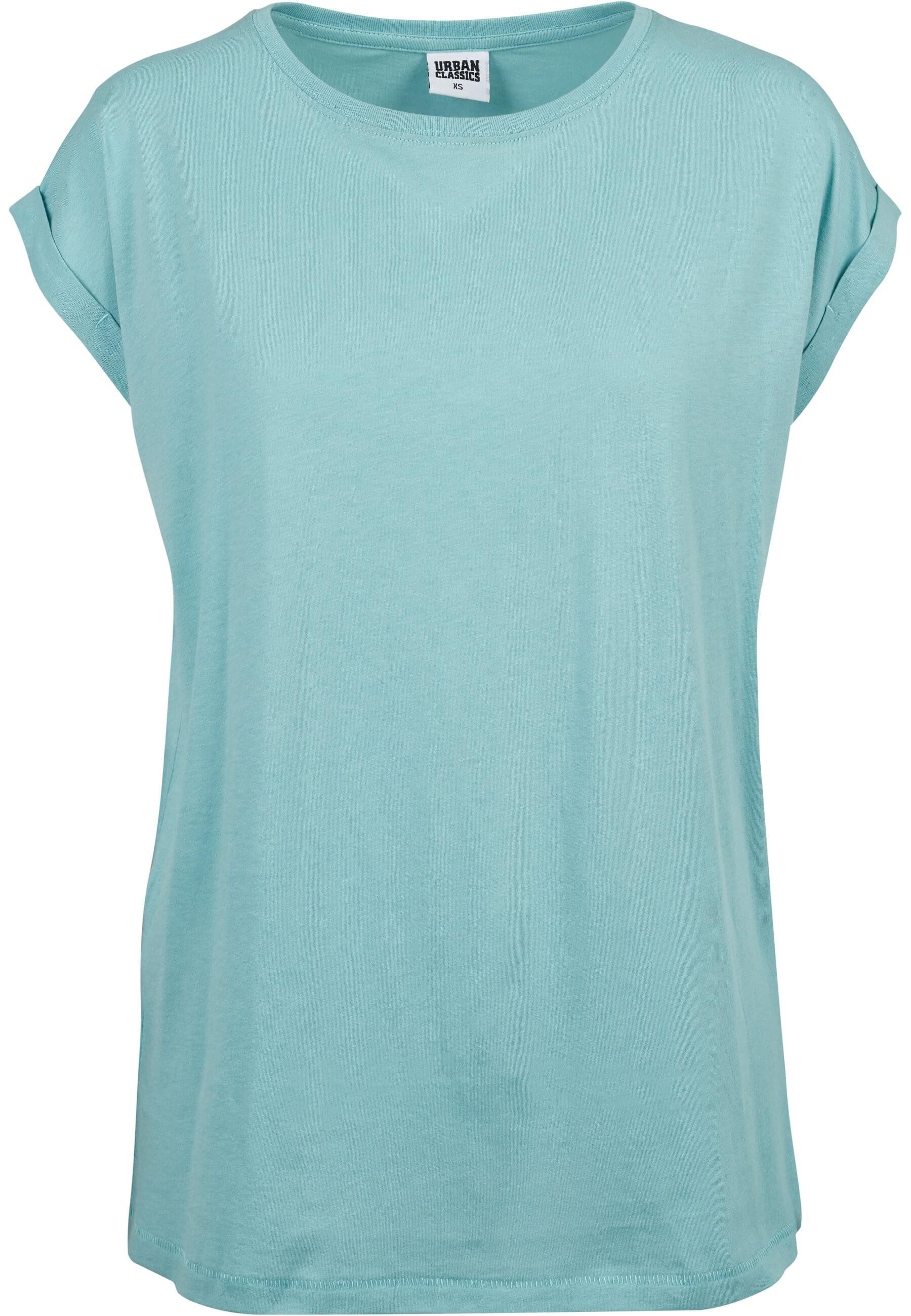 URBAN CLASSICS Kurzarmshirt Urban Classics Damen Ladies Extended Shoulder Tee (1-tlg)