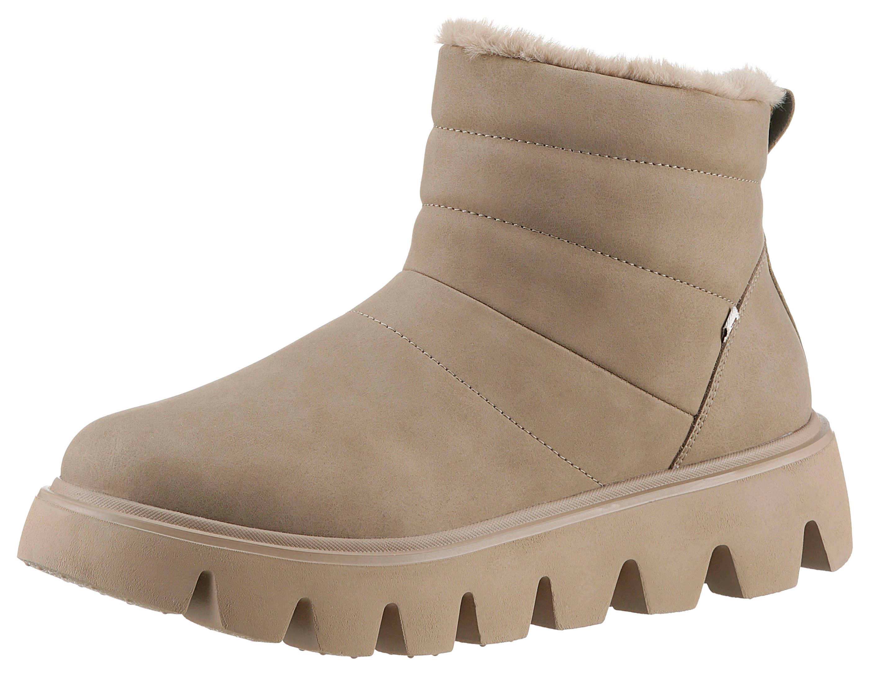 Rieker Sport Winterboots Schlupfboots, Stiefelette mit herausnehmbarer Soft-Einlage