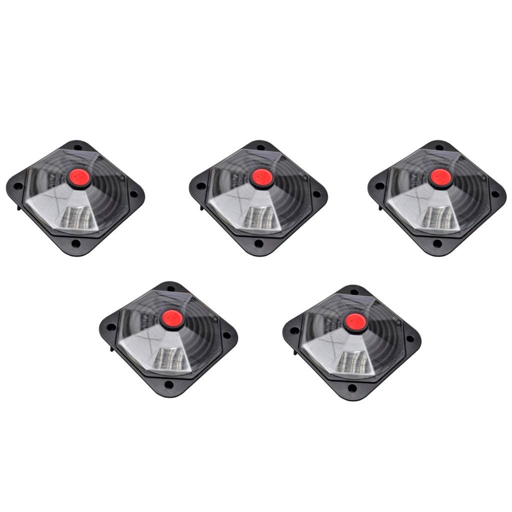 vidaXL Solar Panel, 5er Set Solar Pool Heizung 735 W