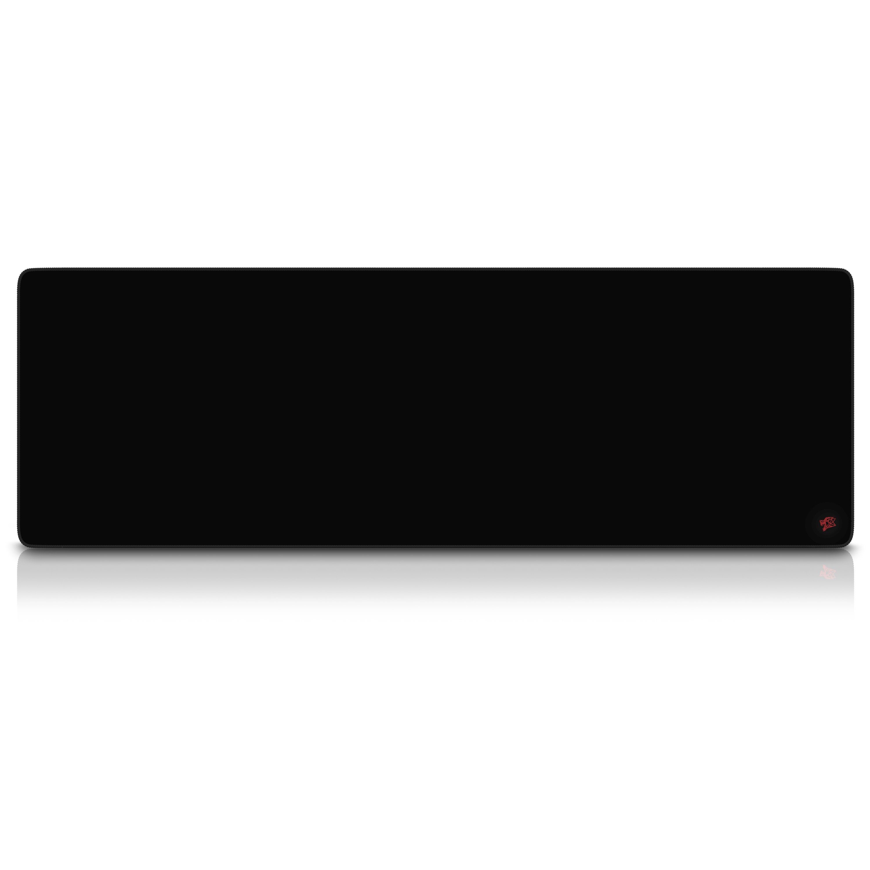 Titanwolf Gaming Mauspad XXXL Speed Mousepad 1200 x 400 x 3 mm, große Tischunterlage, rutschfest, abwaschbar, Geschwindigkeit & Präzision, Titanwolf rot
