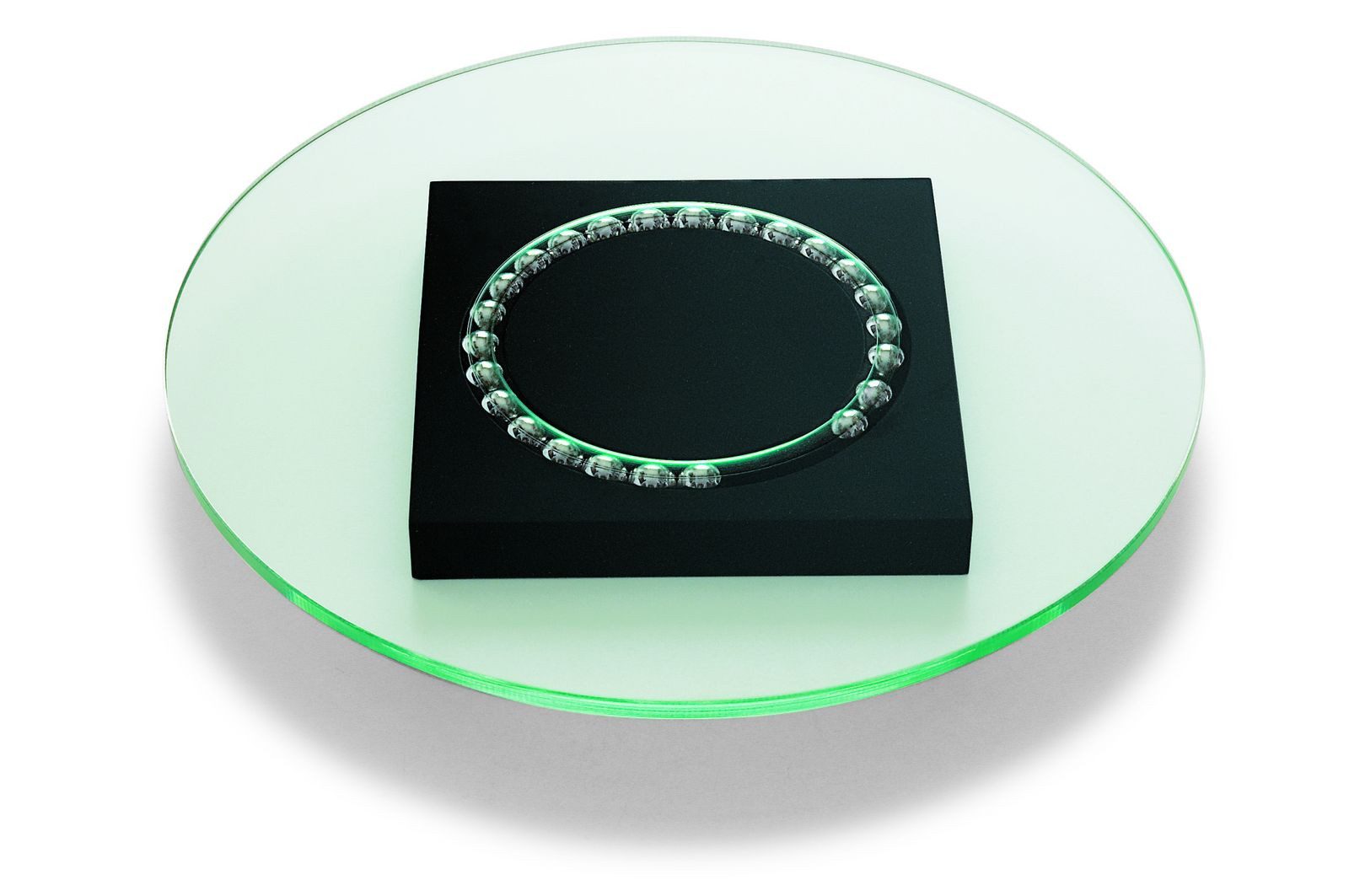 Philippi Design Servierplatte, Glas, PHILIPPI Servierplatte Glas Drehteller LAZY SUSI