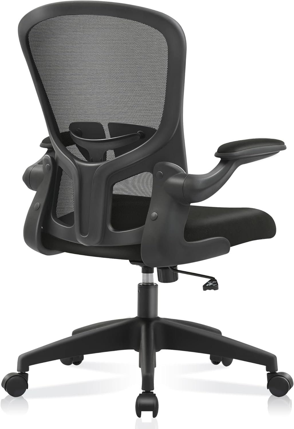FelixKing Bürostuhl (Ergonomischer Burostuhl,Schreibtischstuhl mit Verstellbarer Sitz), Bürostuhl Schreibtischstuhl Hochklappbaren Armlehnen Verstellbarer